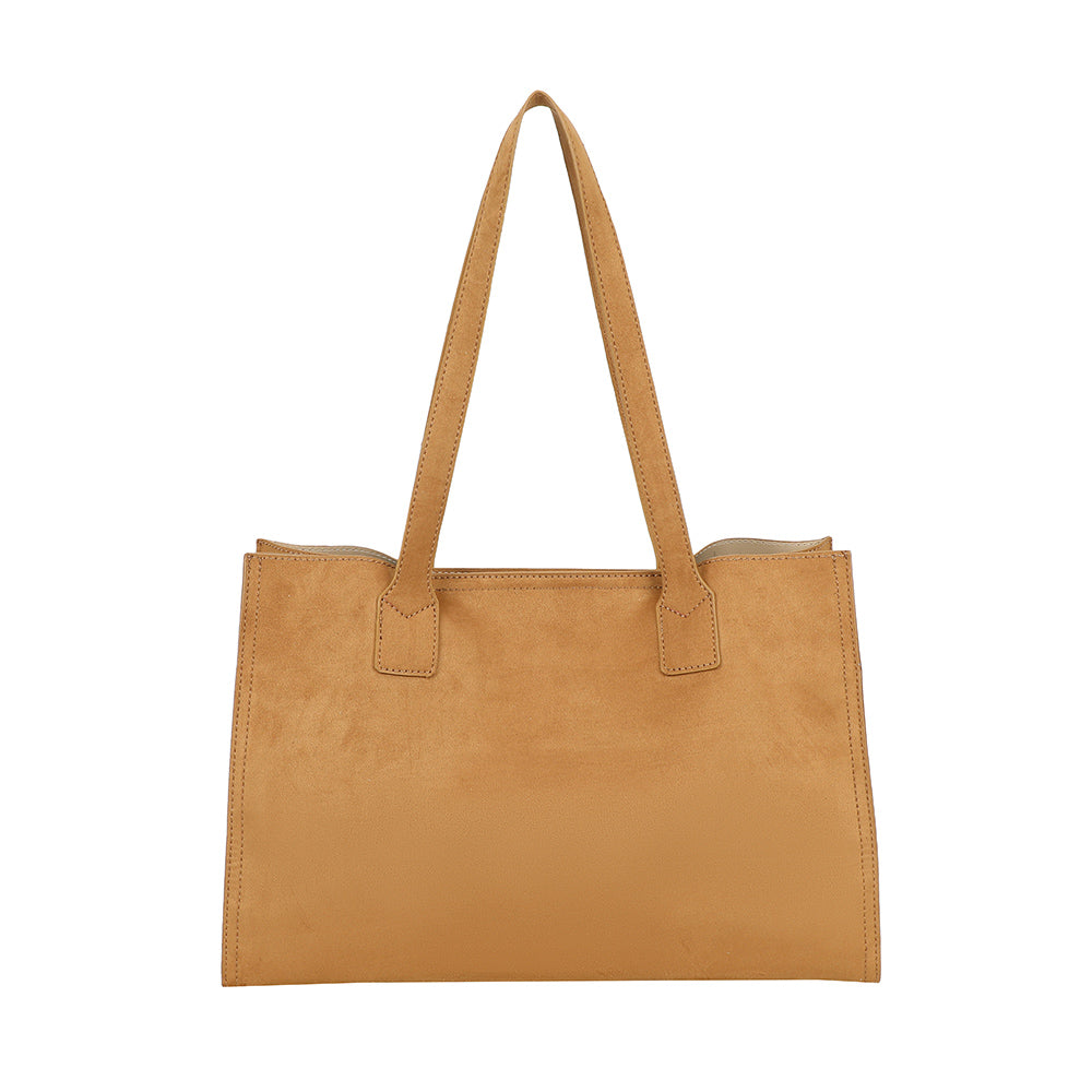 Ulrika Design Kasse Suede brun