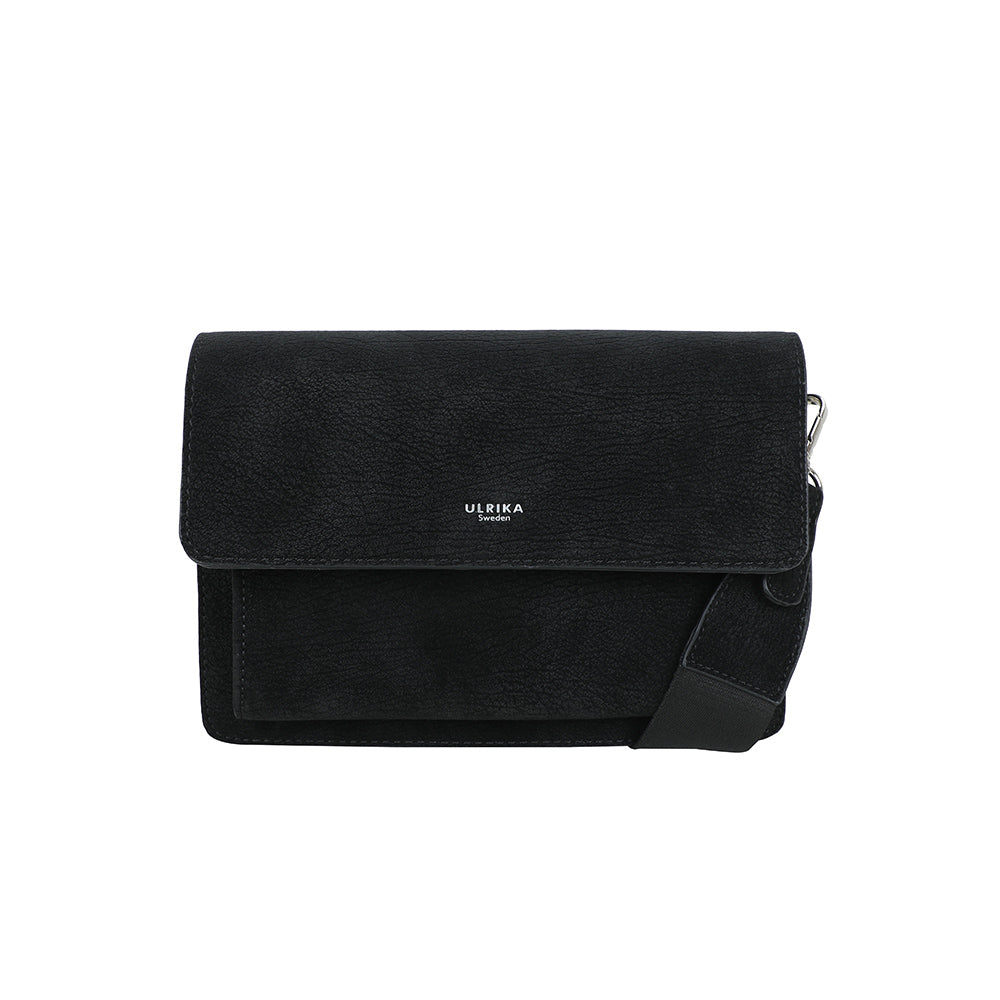 Ulrika Design Boxväska Suede svart