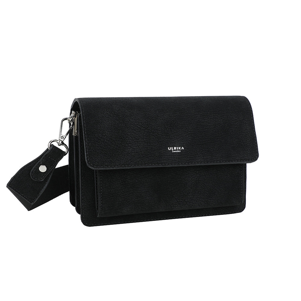 Ulrika Design Boxväska Suede svart