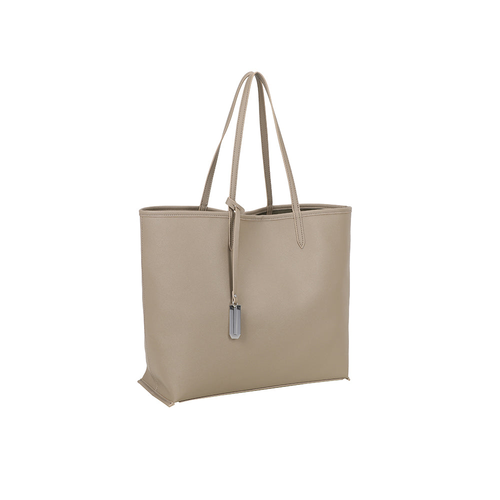 Ulrika Design Tote Reversible taupe