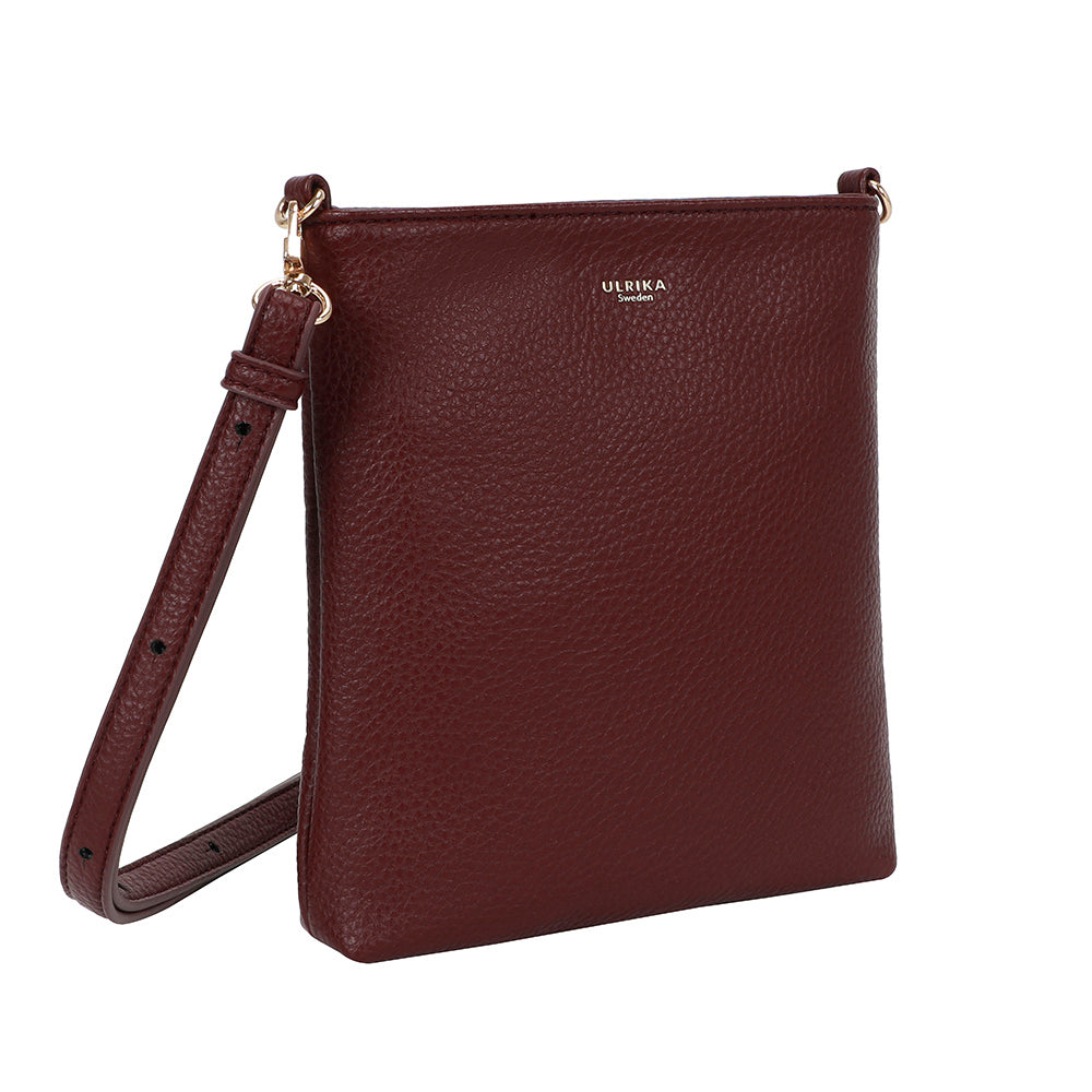 Ulrika Design Crossbody Dollar bordeaux