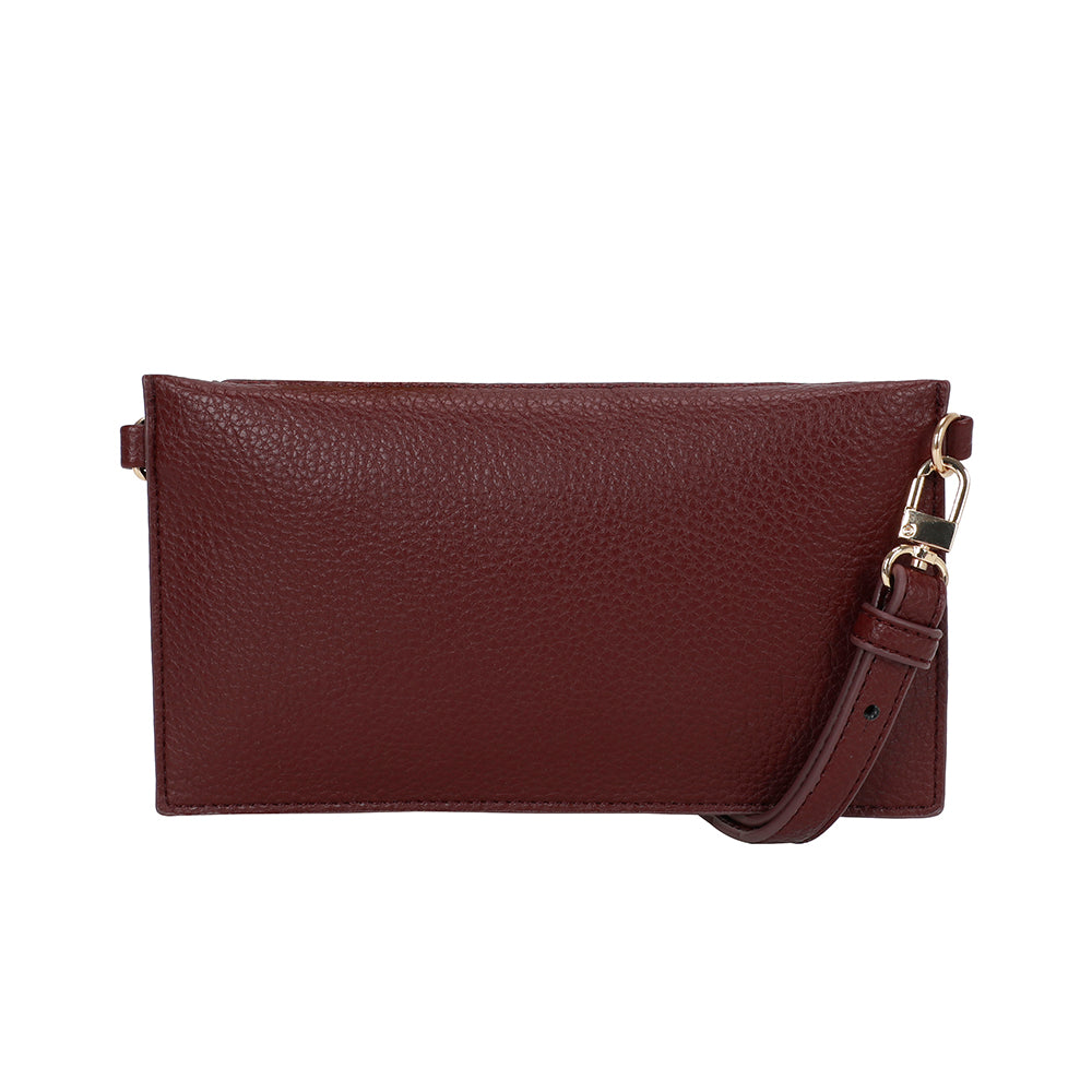 Ulrika Design Axelväska Dollar bordeaux