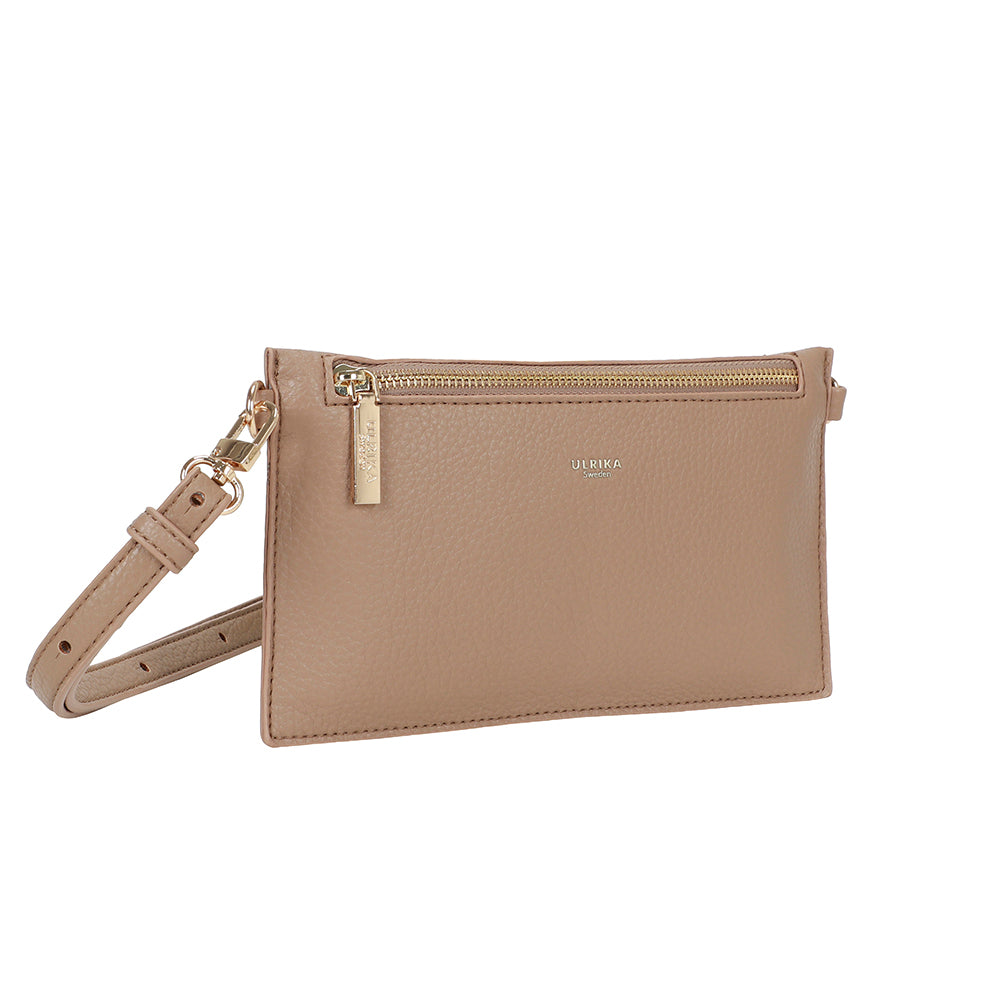 Ulrika Design Axelväska Dollar taupe