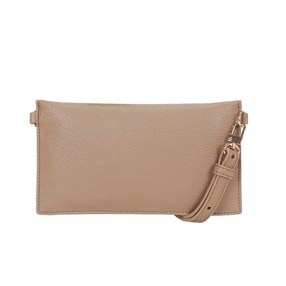Ulrika Design Axelväska Dollar taupe