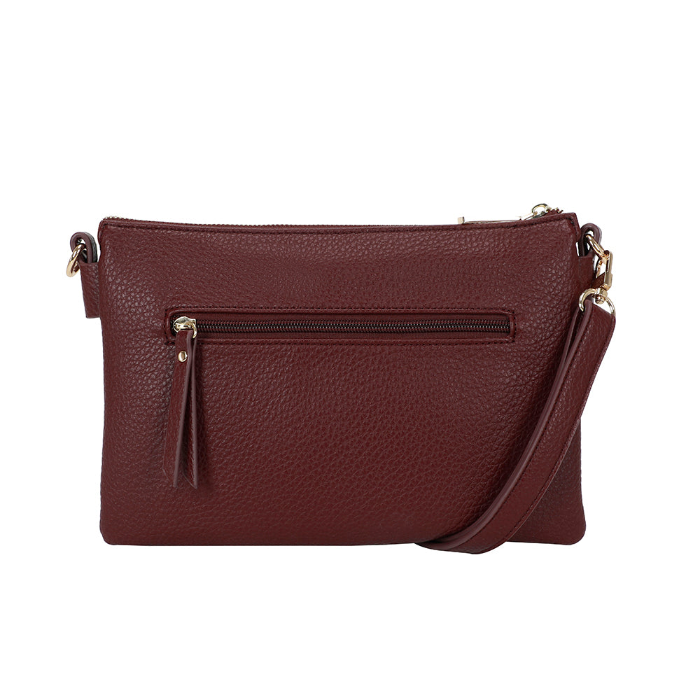 Ulrika Design Crossbodybag Dollar bordeaux