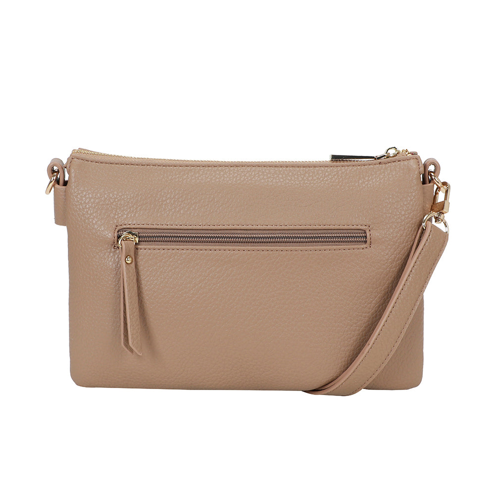 Ulrika Design Crossbodybag Dollar taupe