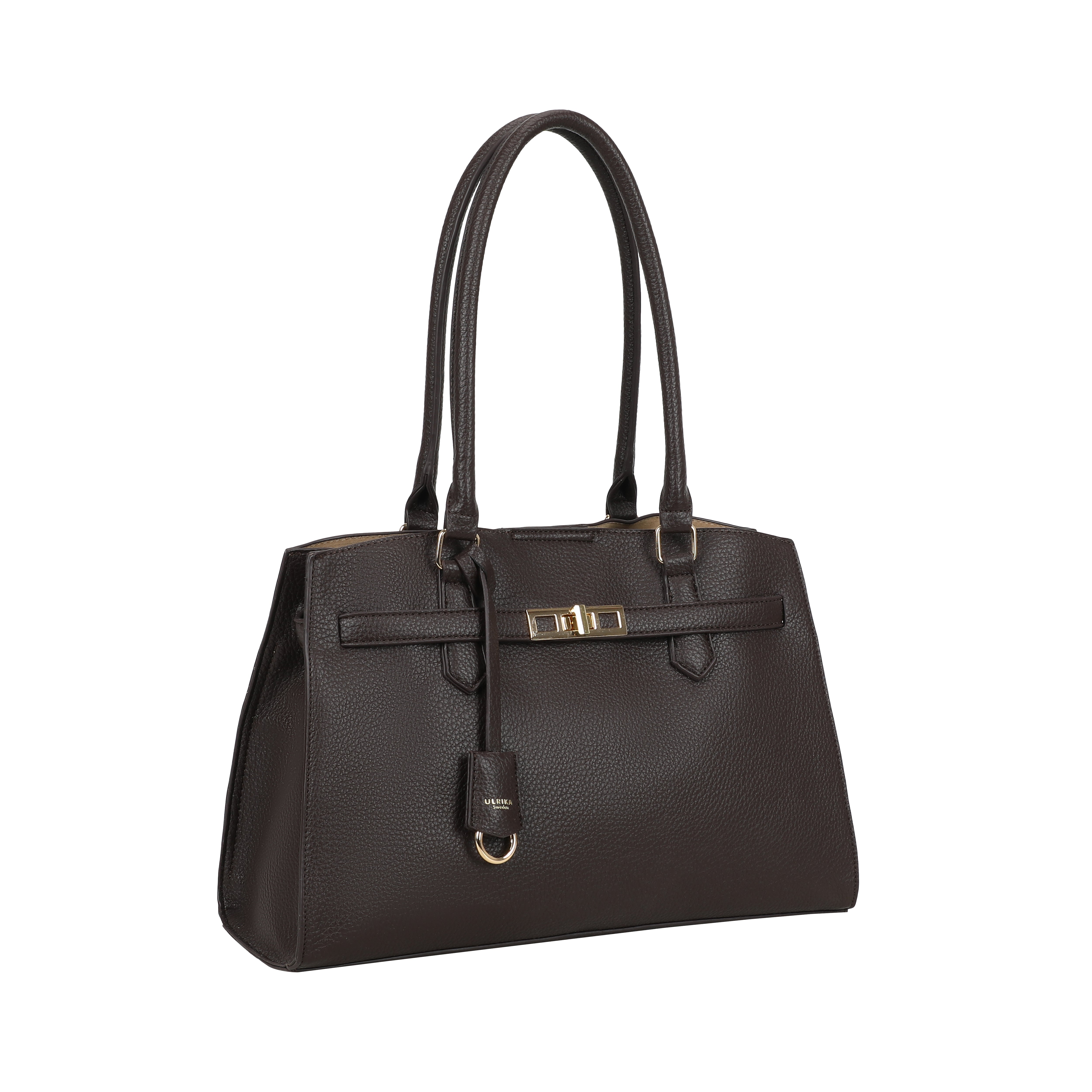 Ulrika Design Handbag Paris mörkbrun
