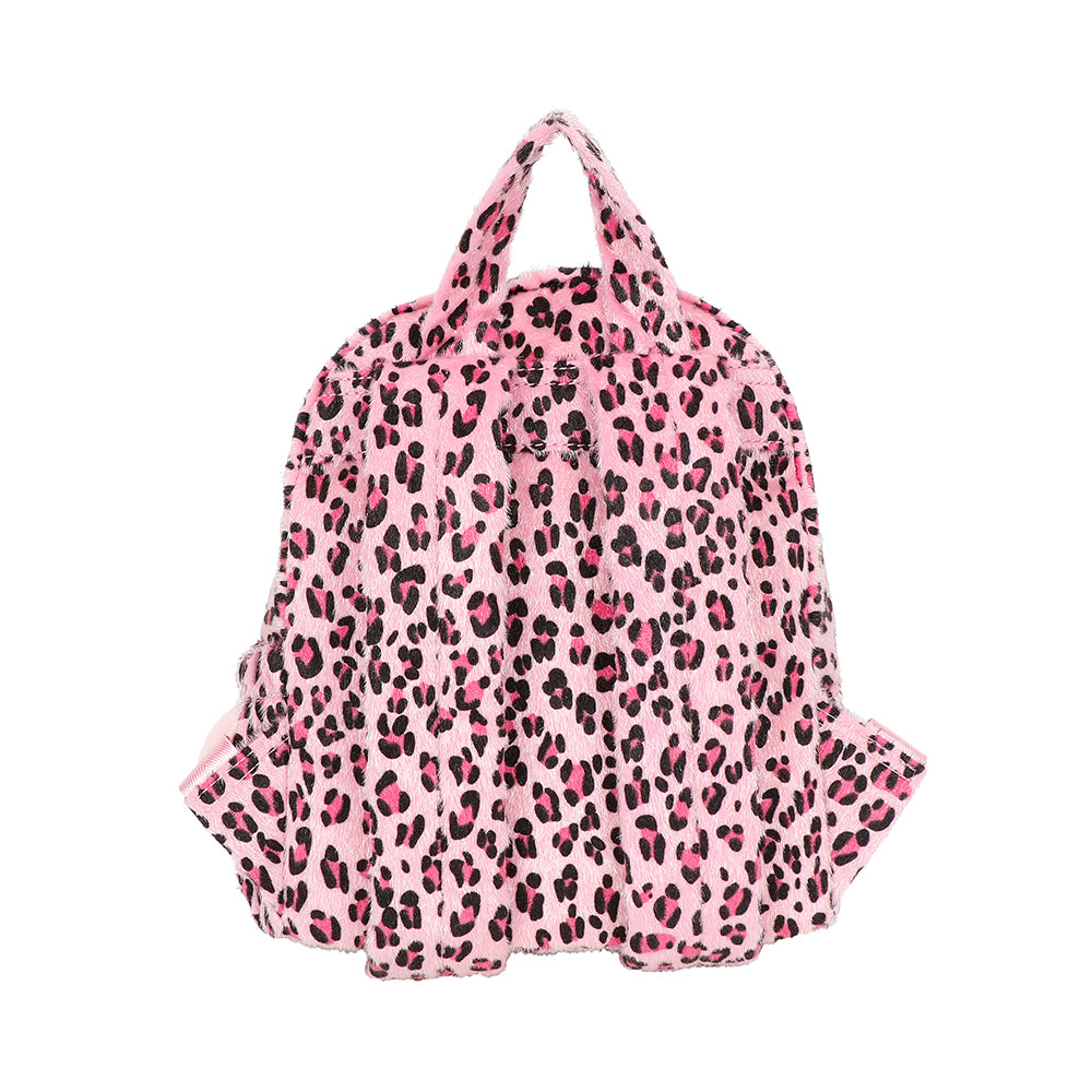 Ulrika Design Ryggsäck leopard rosa