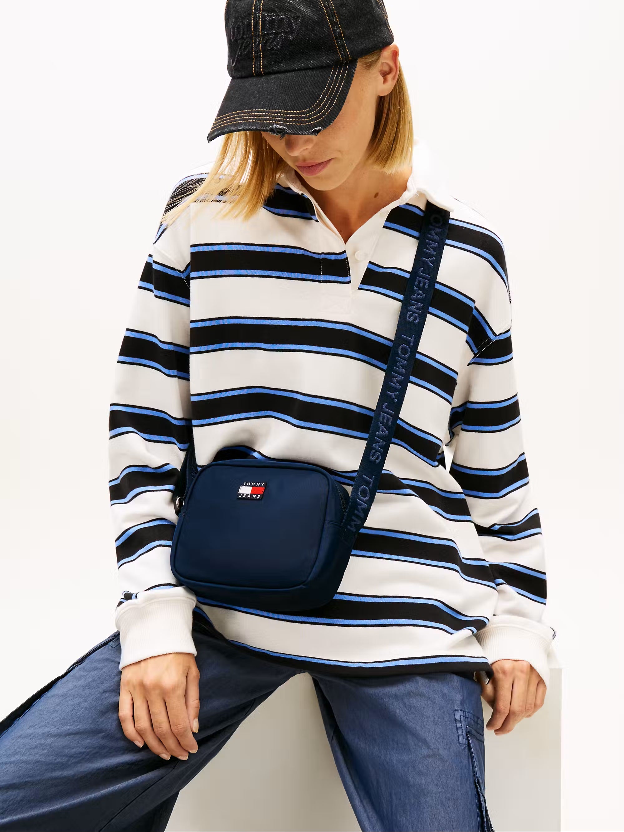 Tommy Hilfigher Crossbody blå