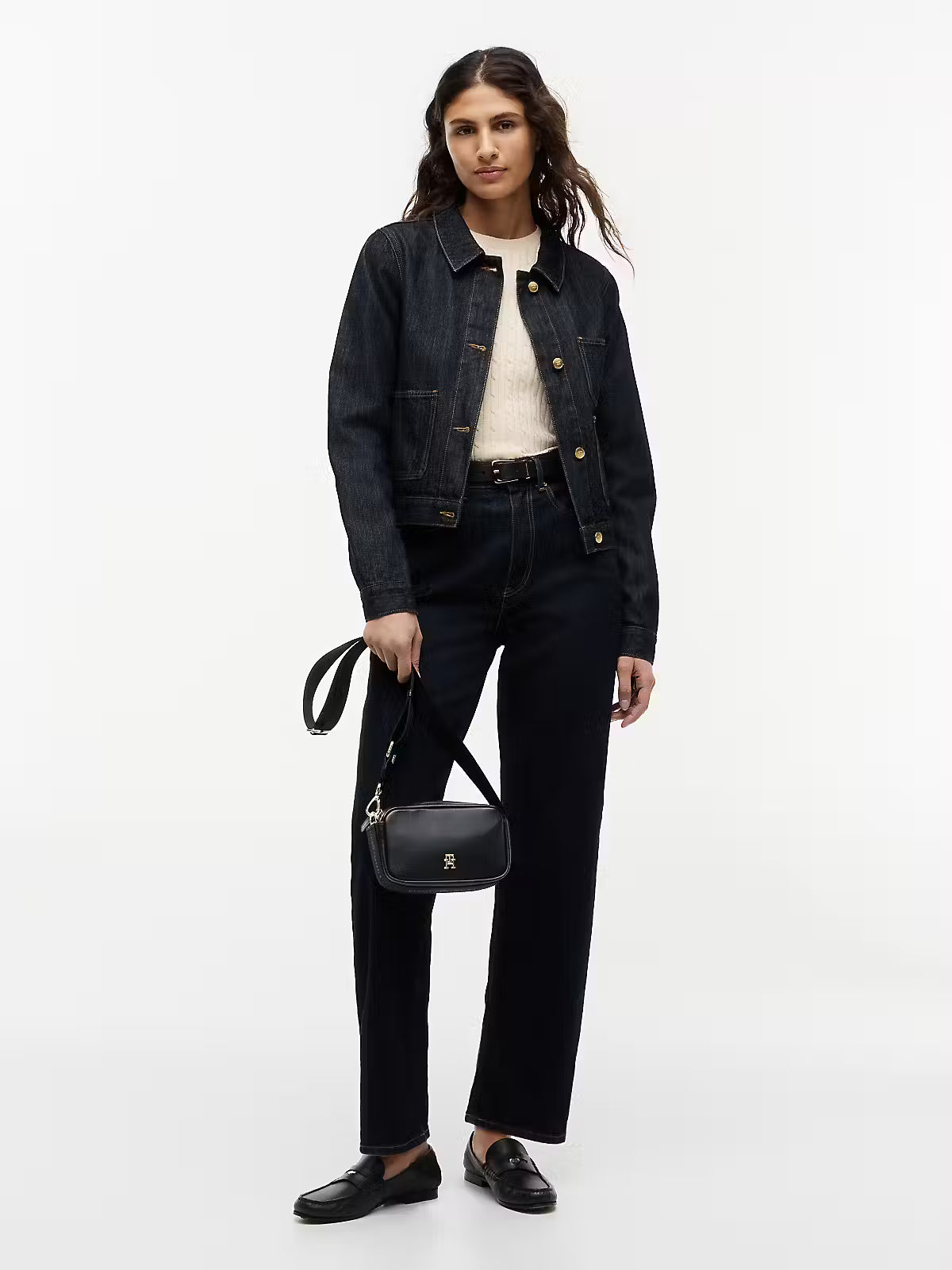 Tommy Hilfigher Crossbody svart
