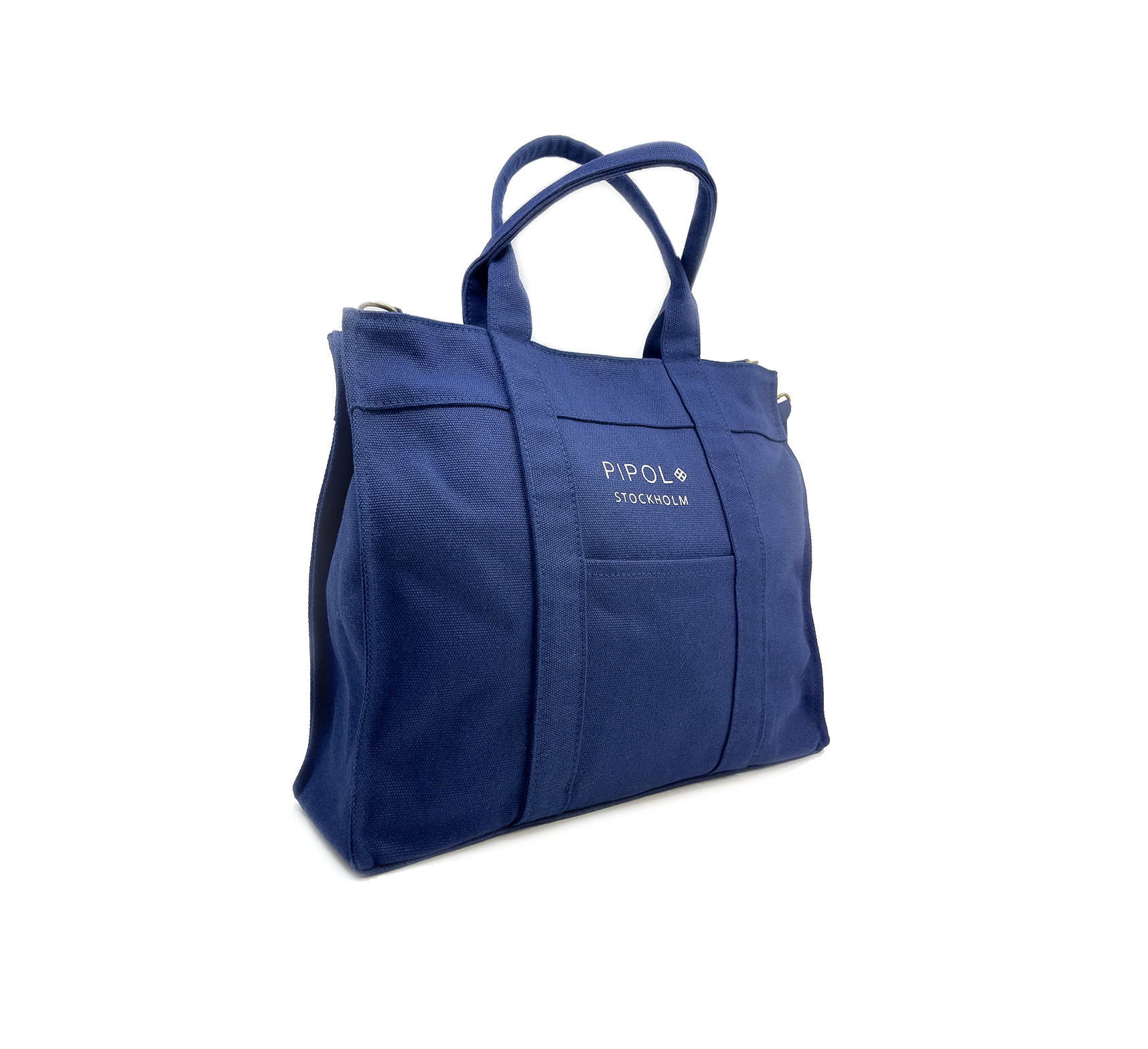 Pipol Tote bag canvas marin
