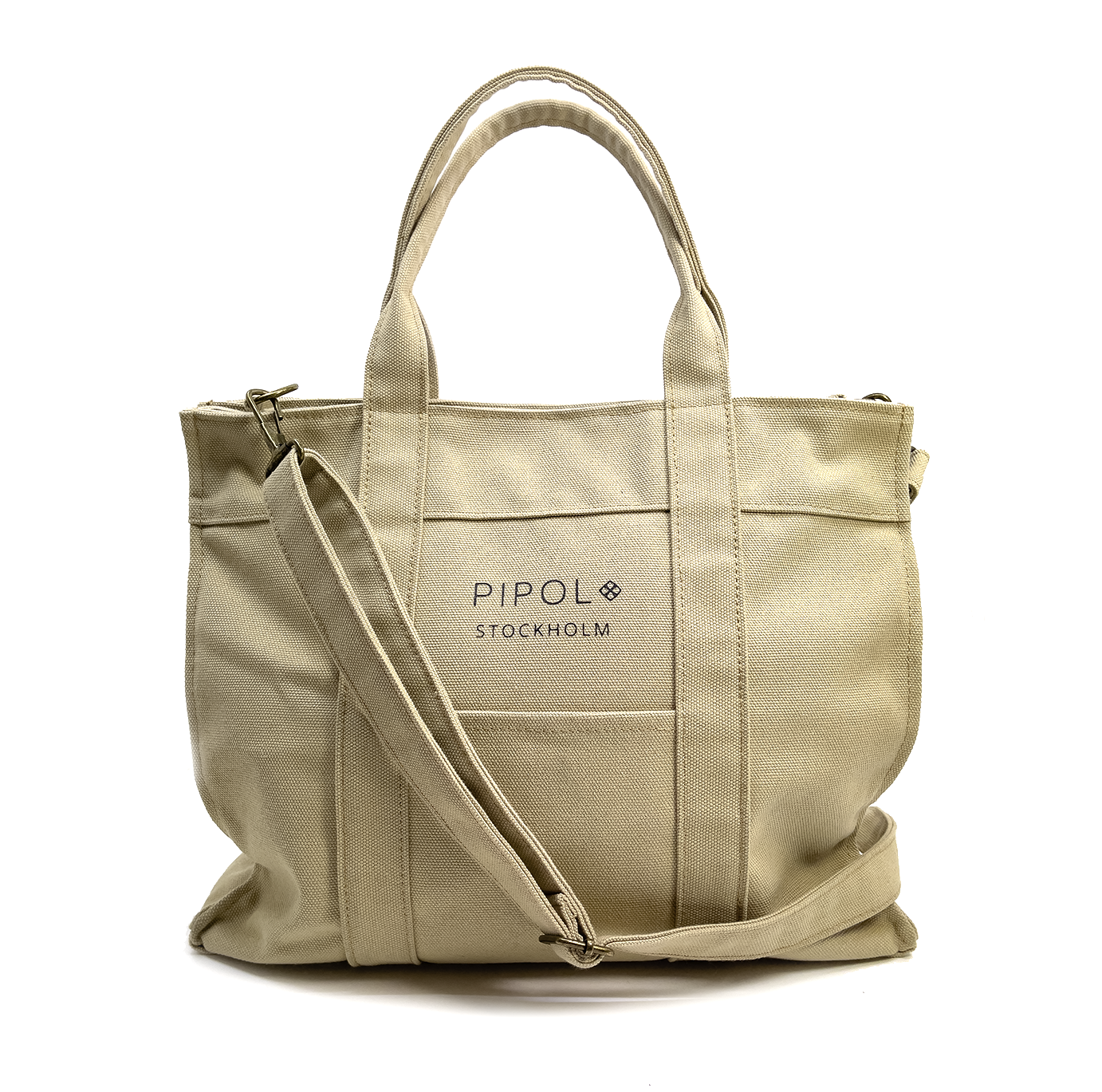 Pipol Tote canvas beige