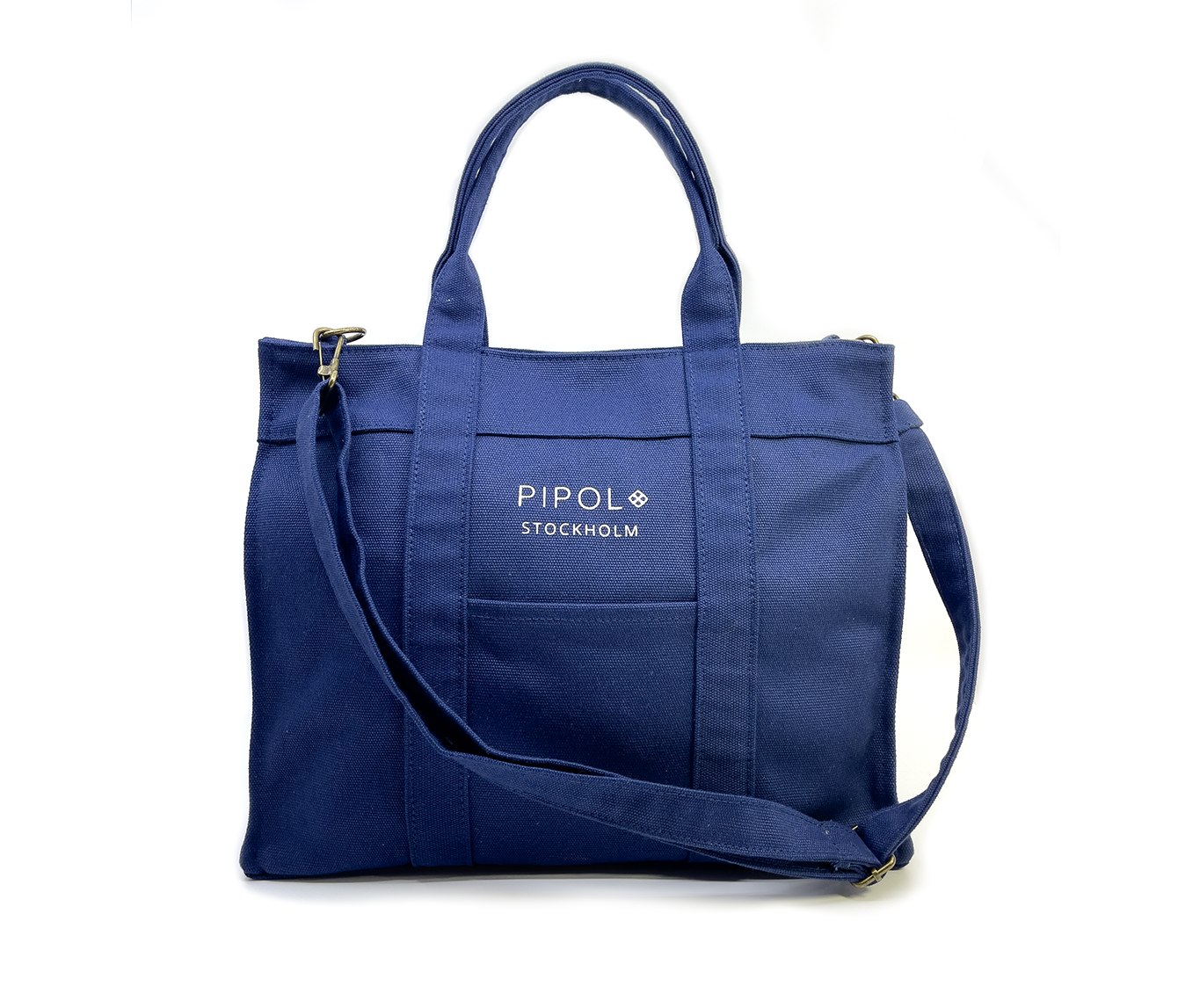 Pipol Tote canvas blå