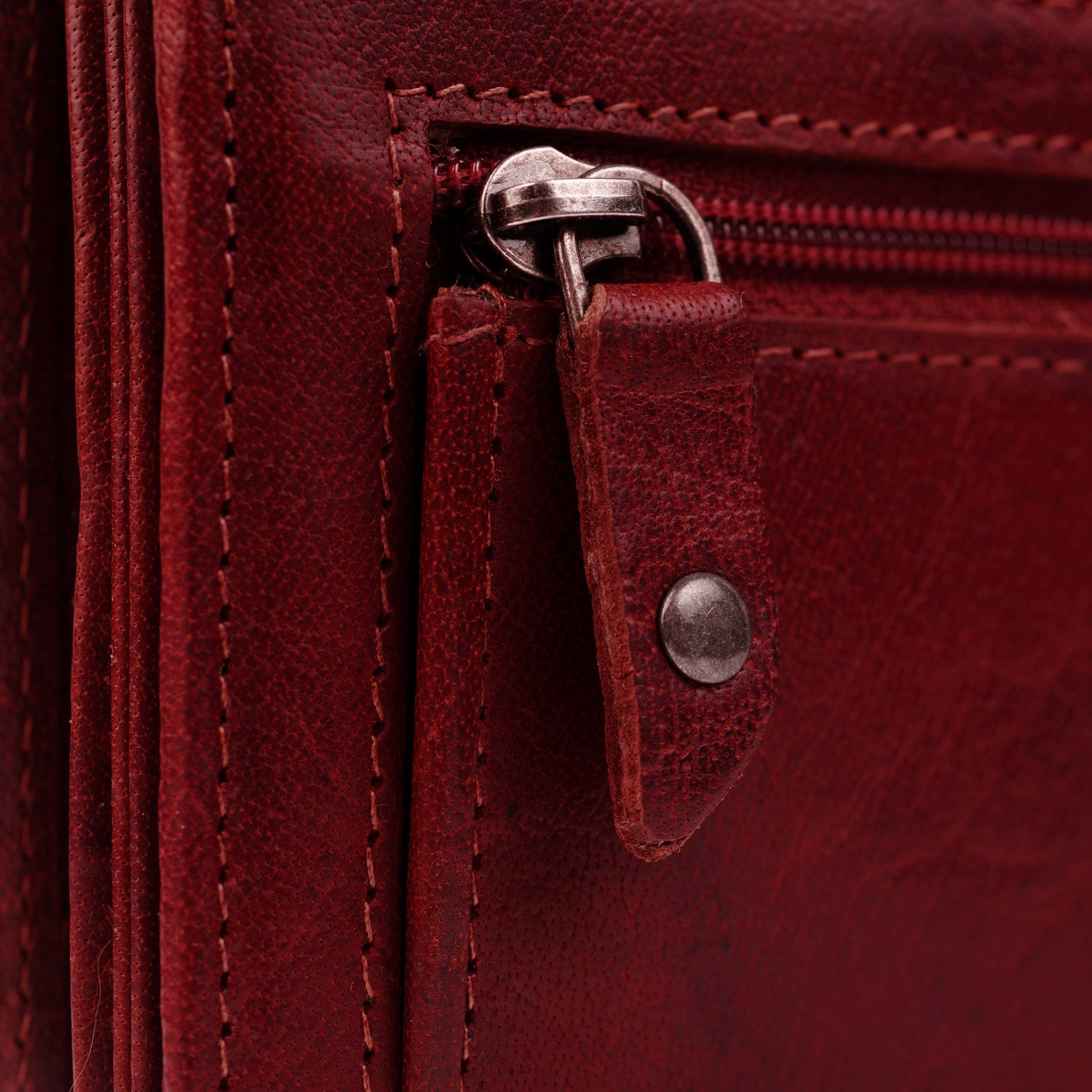 The Chesterfield Brand Plånbok Hamptom röd