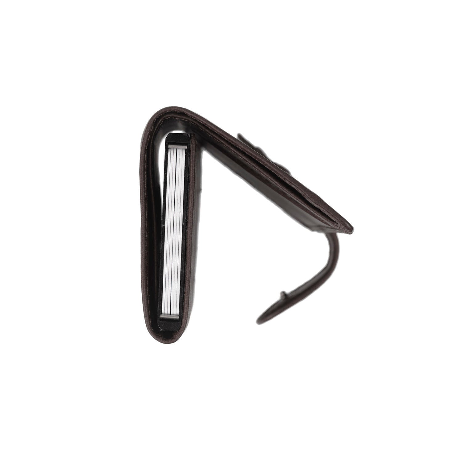 The Chesterfield brand Korthållare Leicester skinn mörkbrun