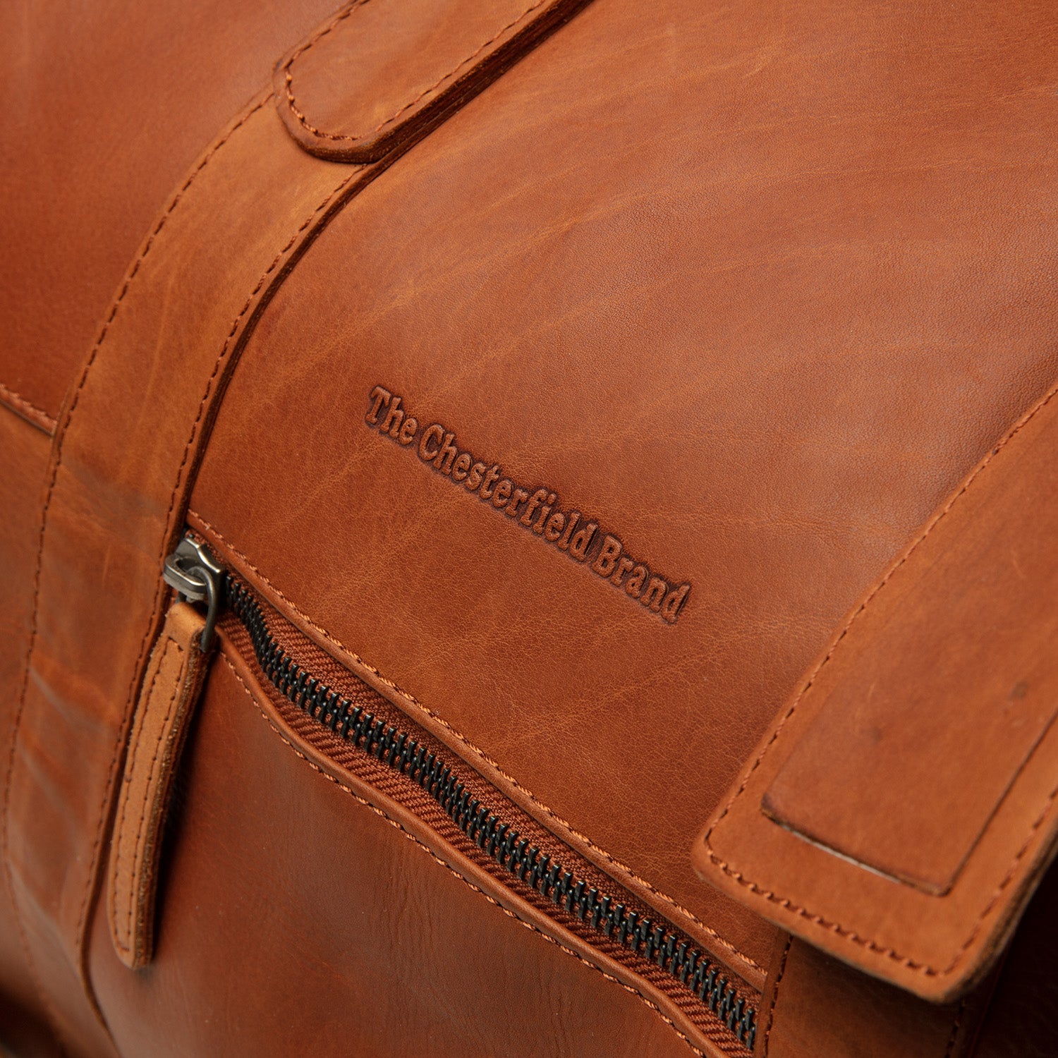 The Chesterfield brand Weekendbag Portsmouth cognac