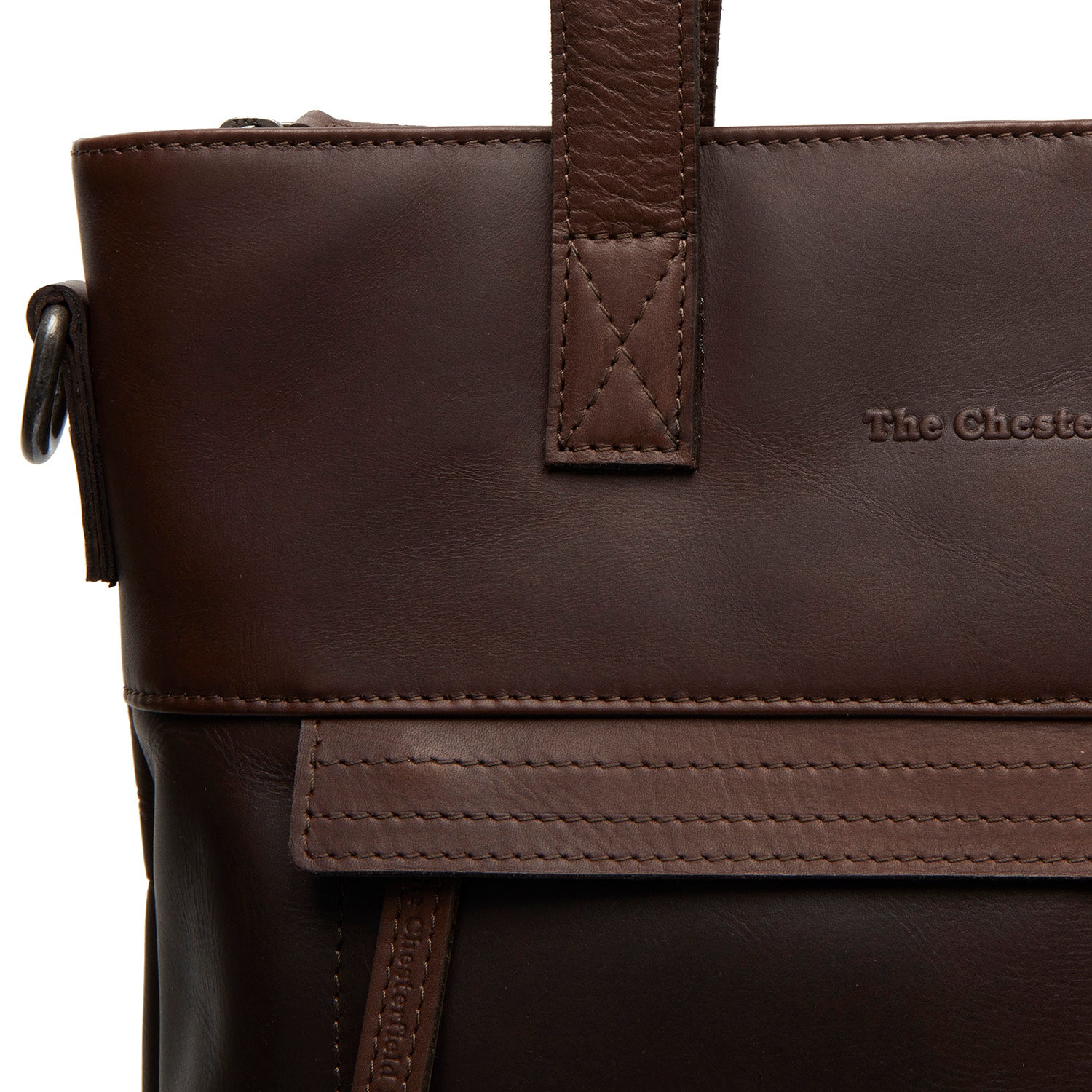 The Chesterfield brand Tote Nunavik mörkbrun