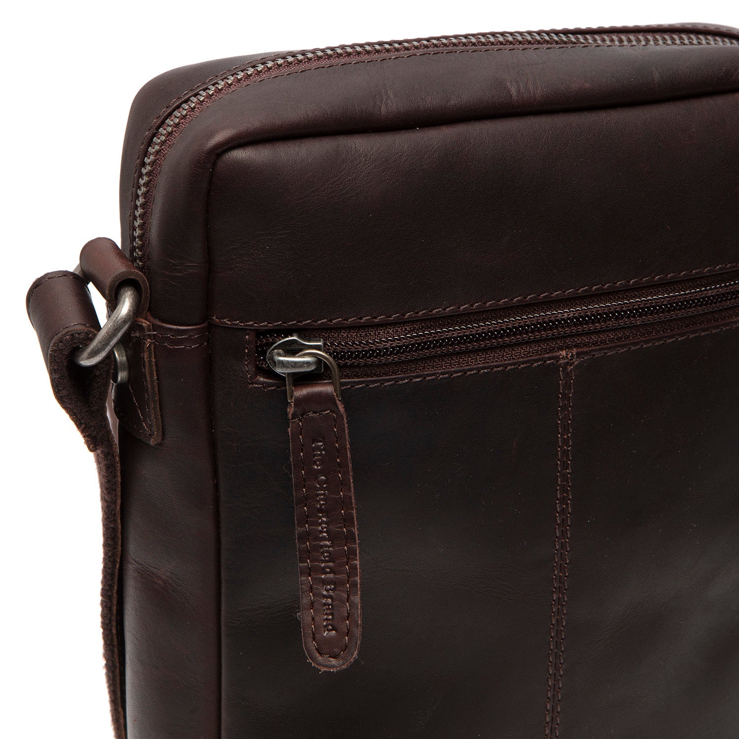 The Chesterfield Axelväska Saba mörkbrun