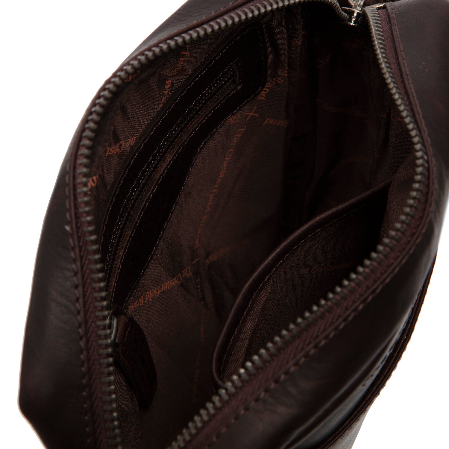 The Chesterfield Axelväska Saba mörkbrun