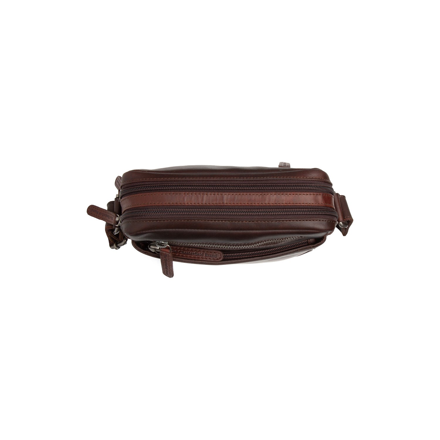 The Chesterfield Axelväska Arnhem mörkbrun