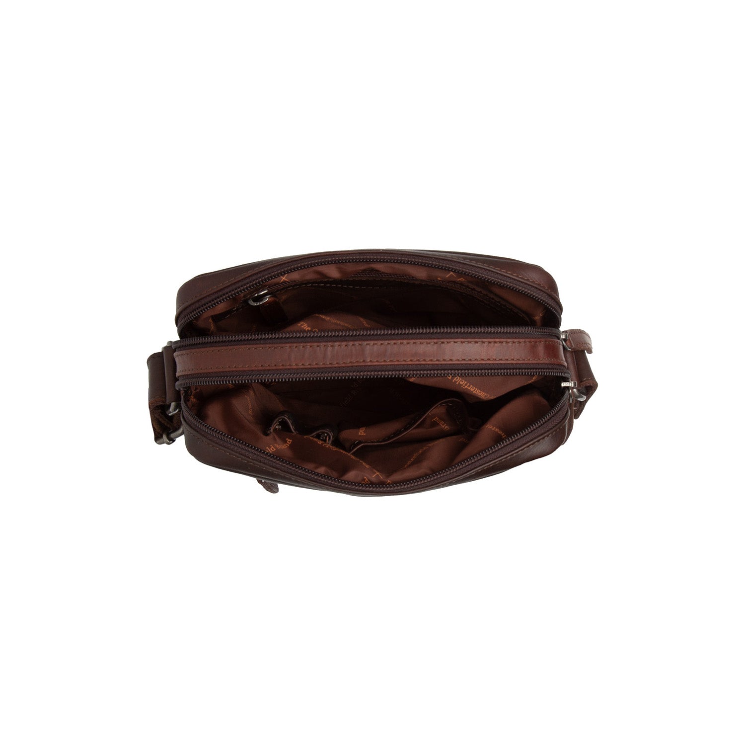 The Chesterfield Axelväska Arnhem mörkbrun