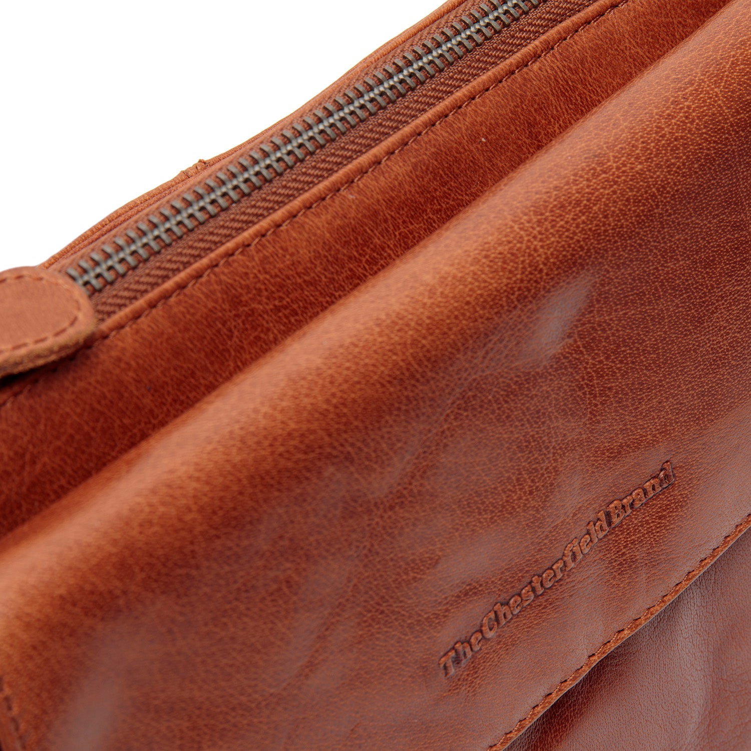 The Chesterfield Axelväska Ingrid cognac
