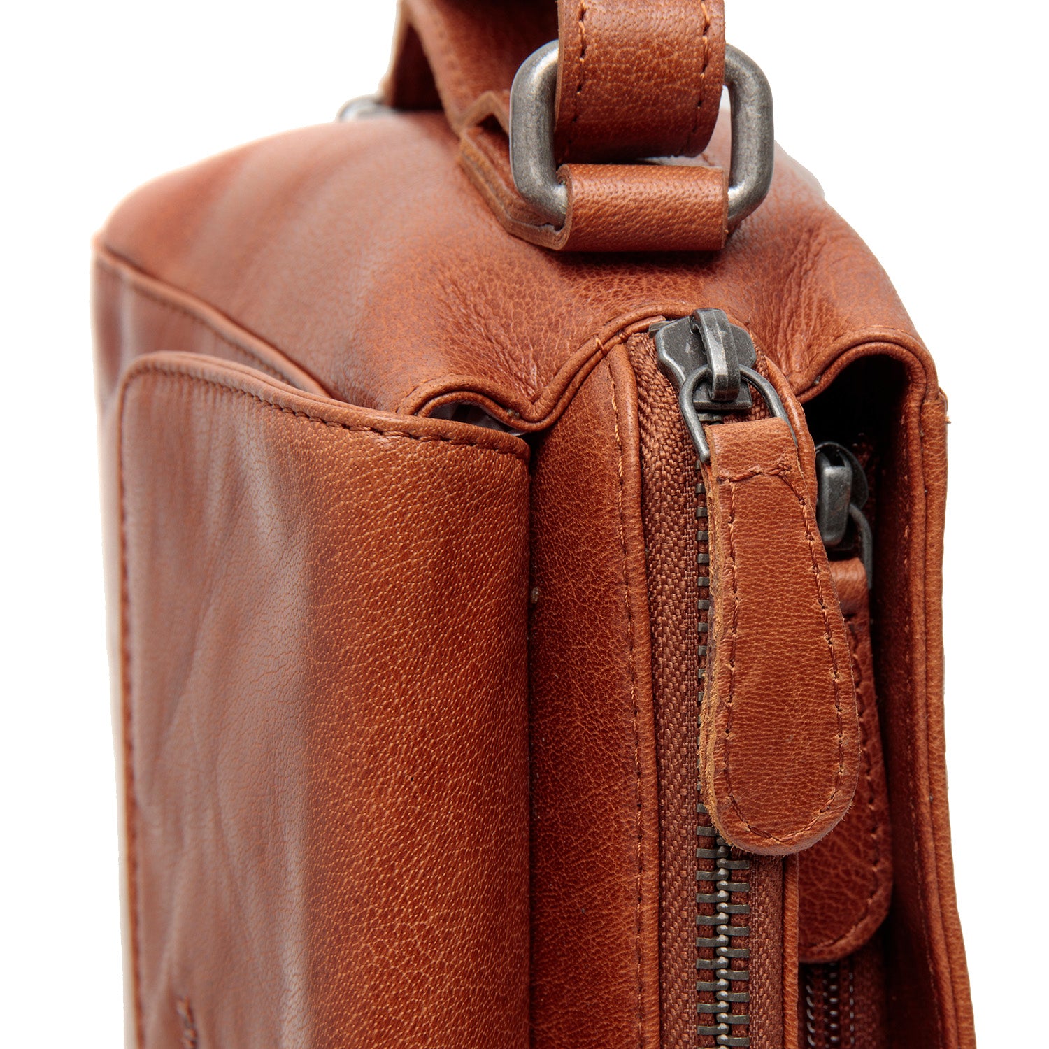 The Chesterfield Axelväska Ingrid cognac