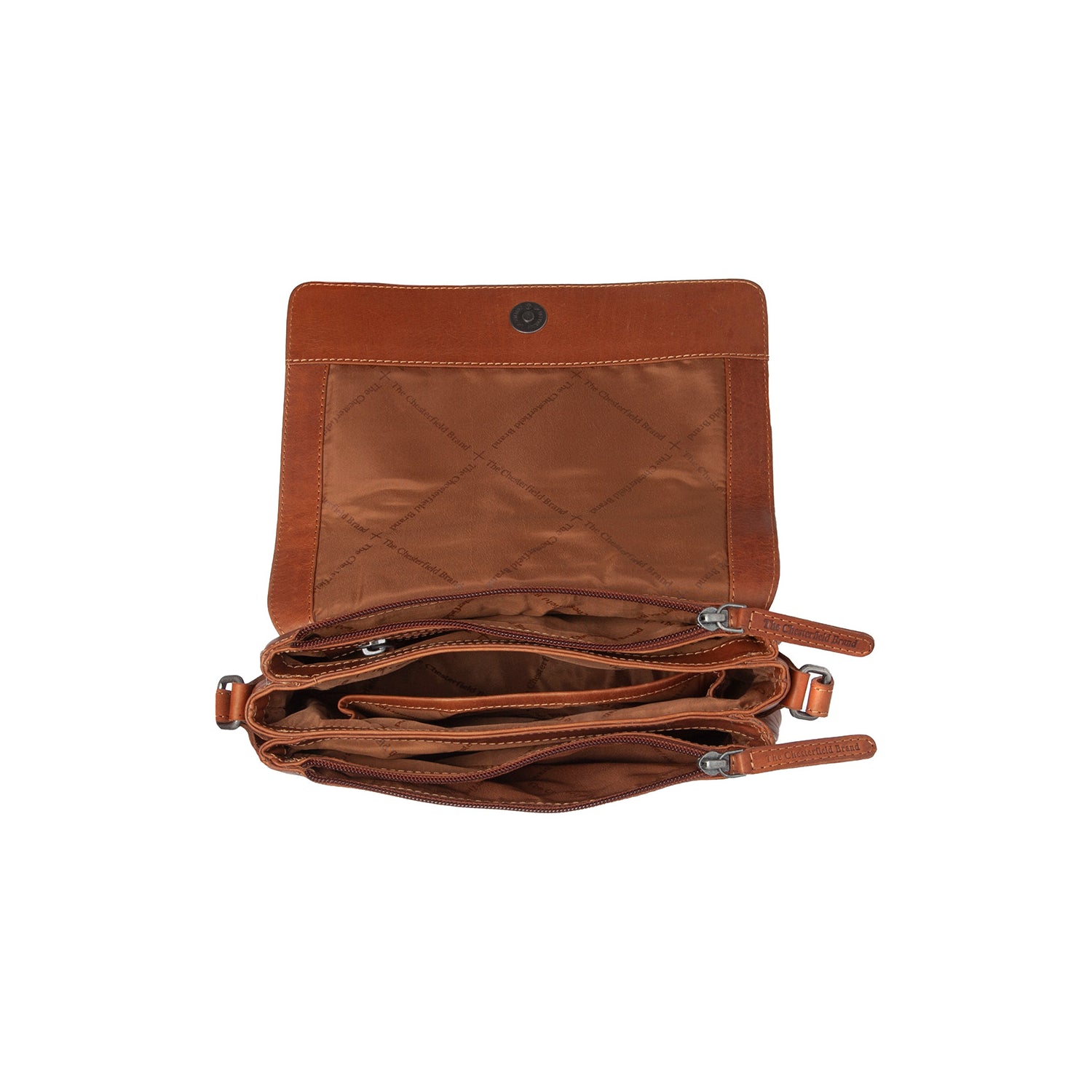 The Chesterfield Axelväska Forano cognac