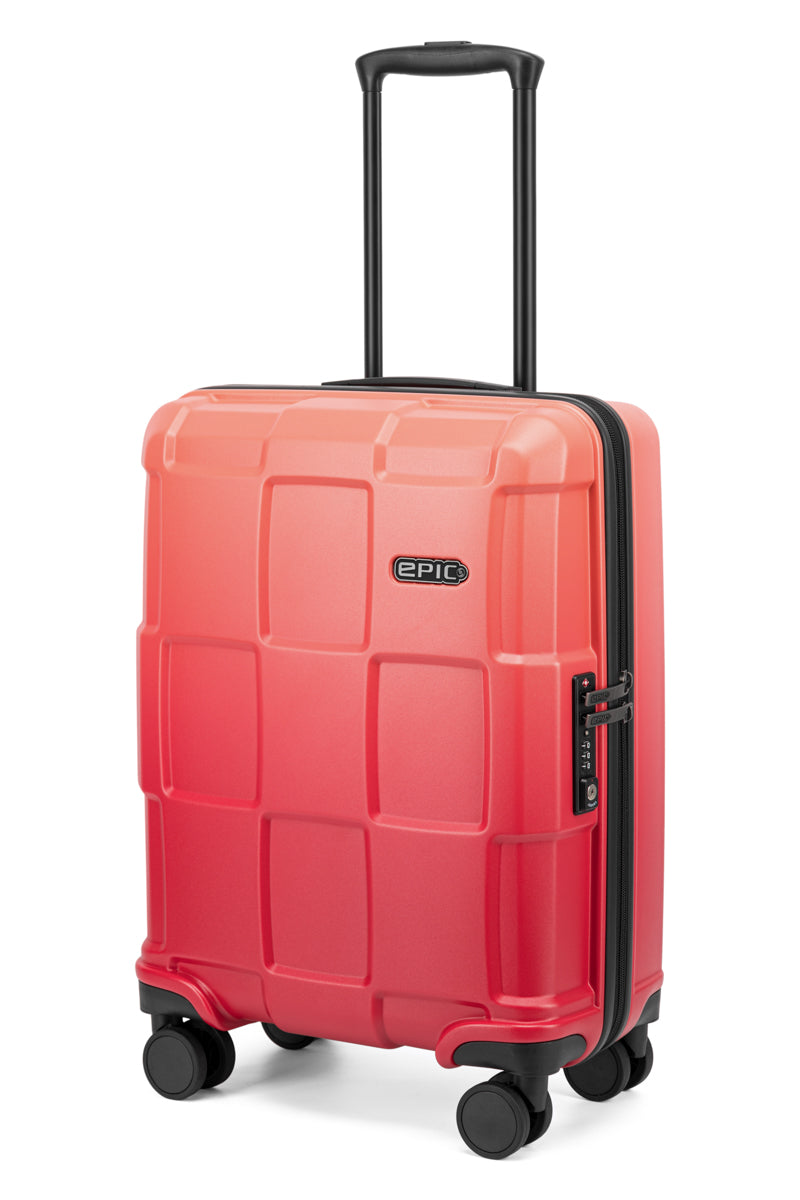 EPIC Crate wildlife resväska/kabinväska 55 cm red sunrise