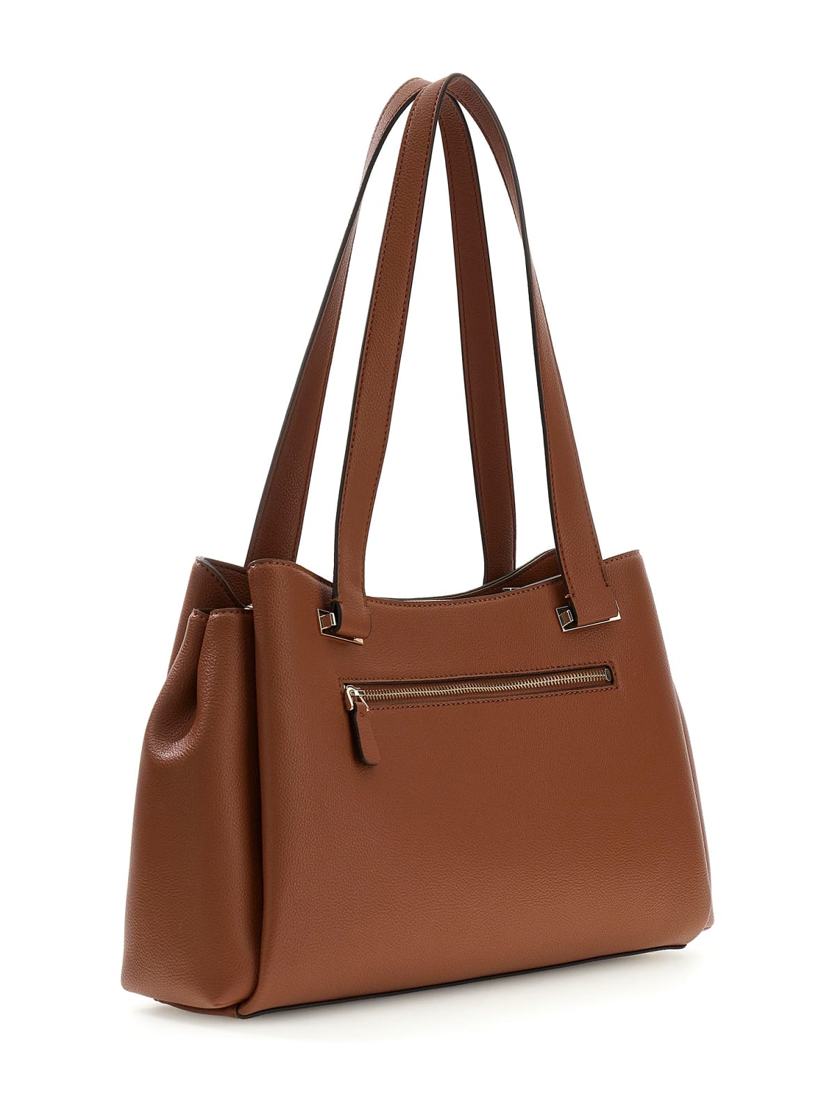 Guess Handväska Evie cognac