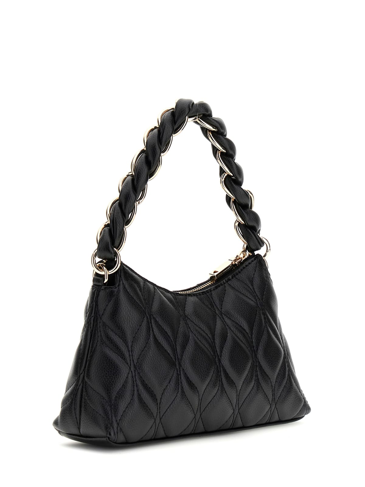 Guess Axelväska Maxine mini svart