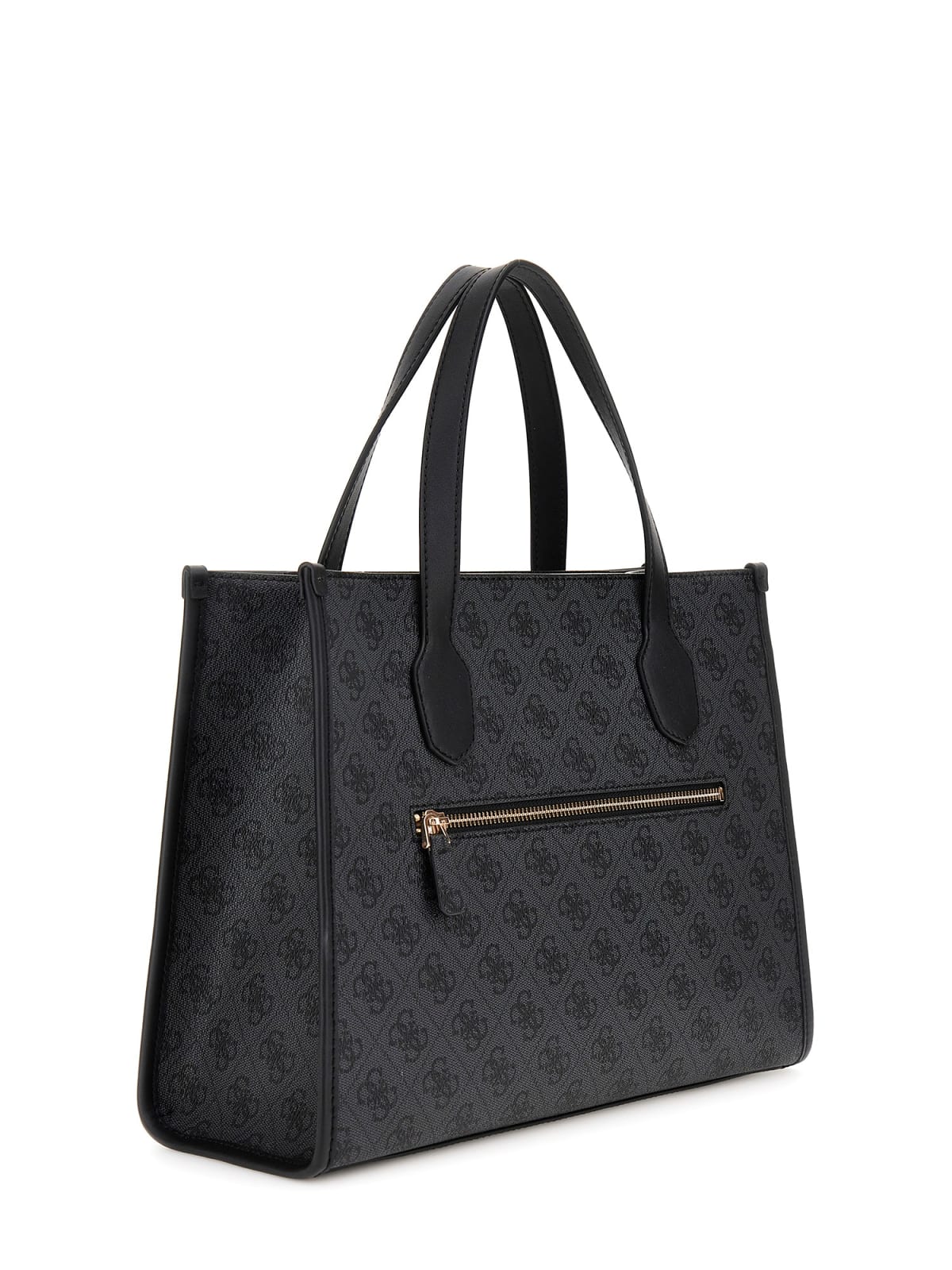 Guess Handväska Izzy logo coal