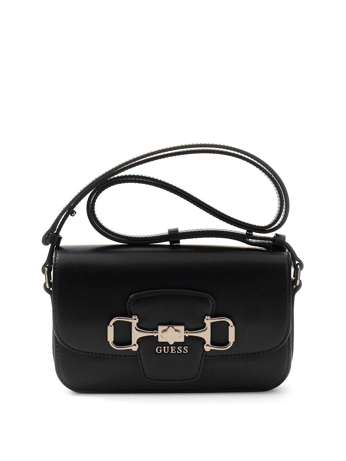 Guess Crossbody flap Janie svart