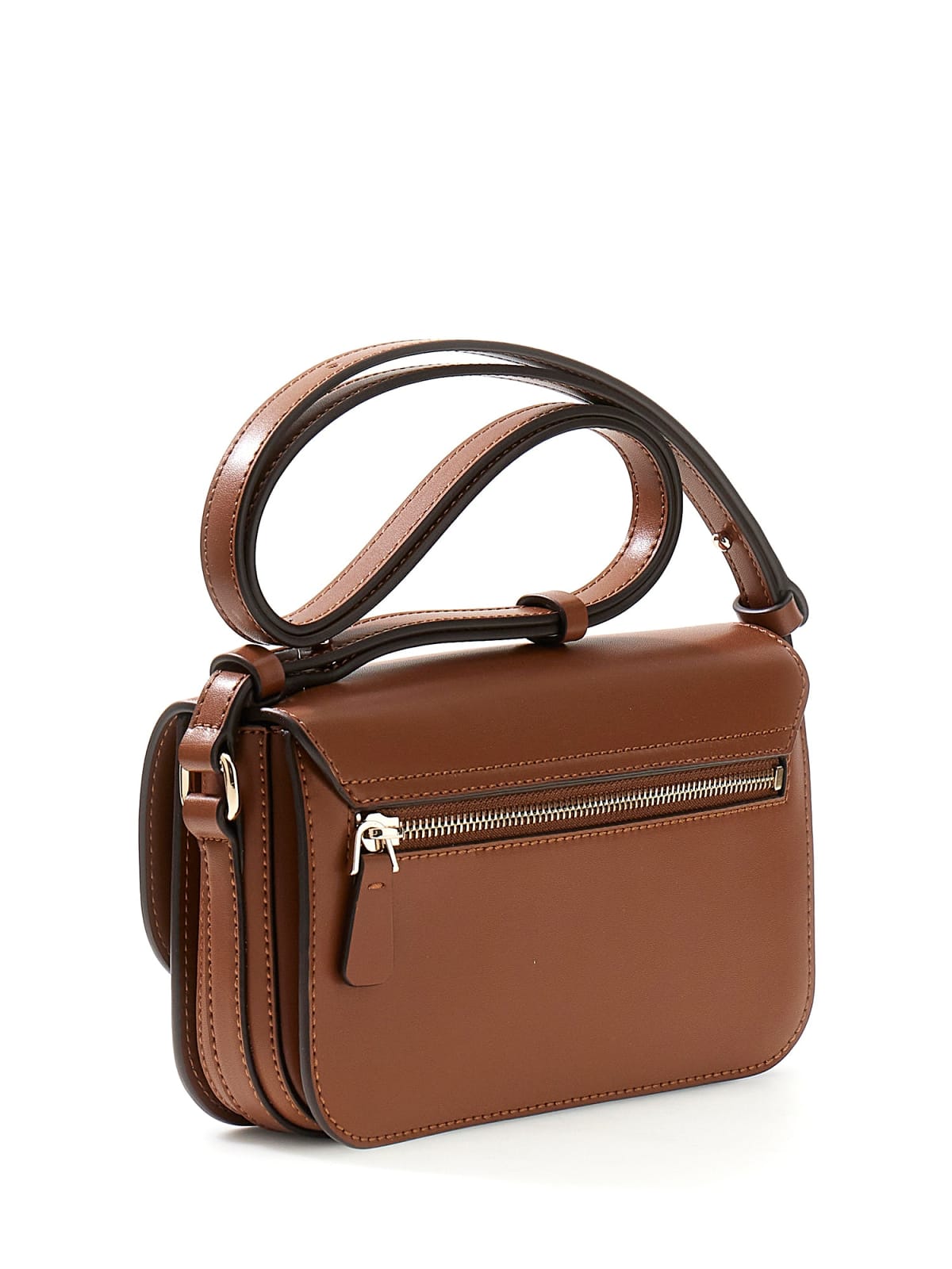 Guess Crossbody flap Janie cognac