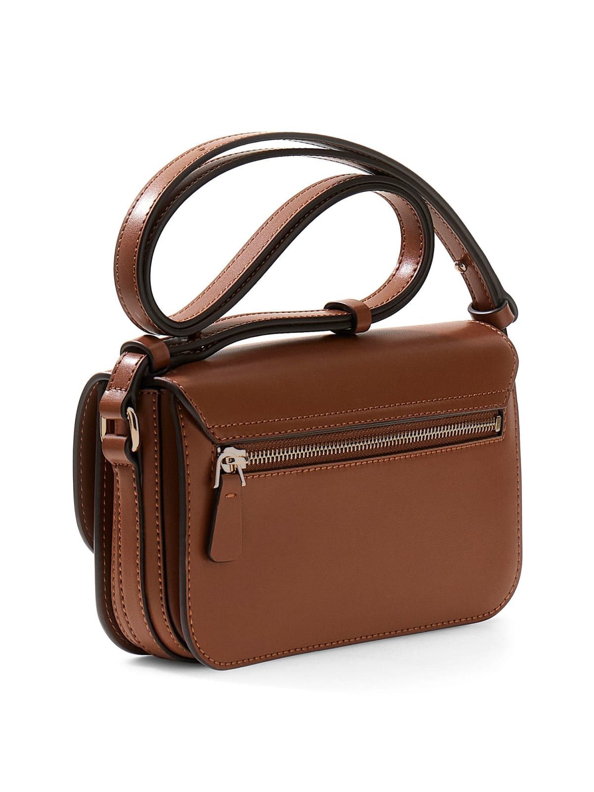 Guess Crossbody flap Janie cognac