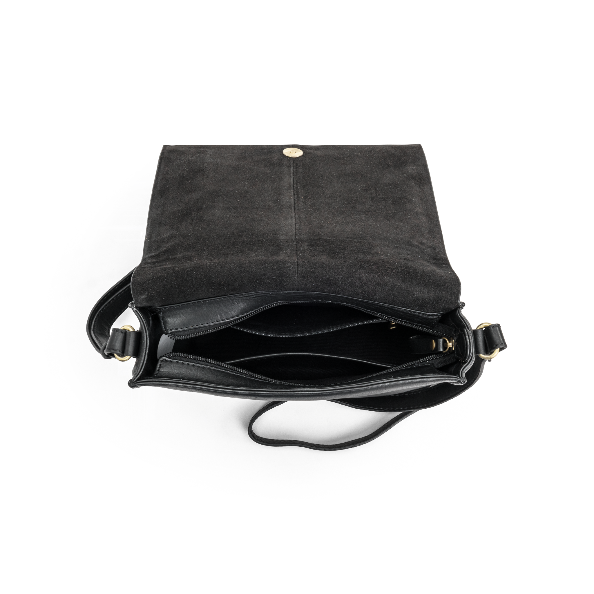 House of Sajaco Flapbag svart