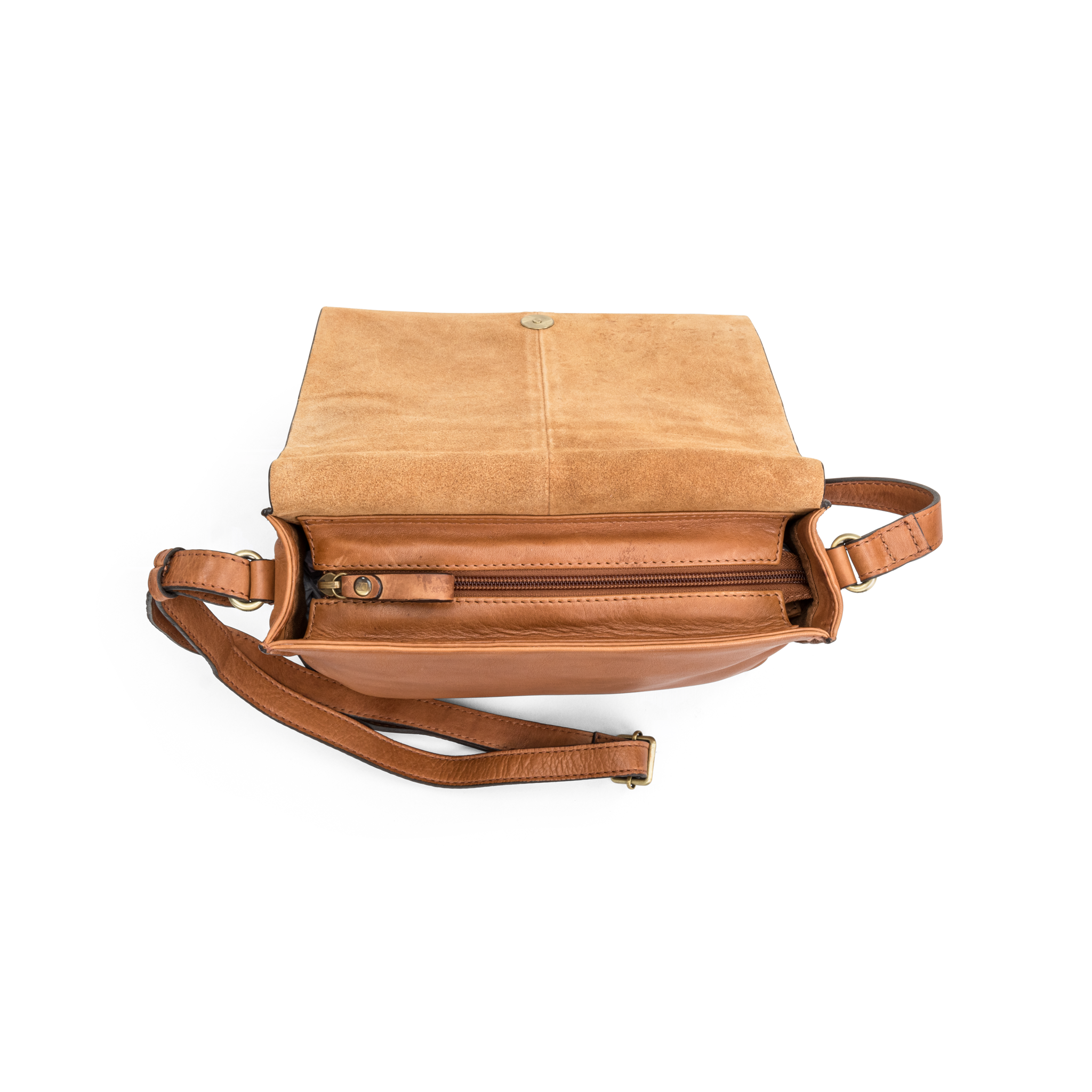 House of Sajaco Flapbag tan