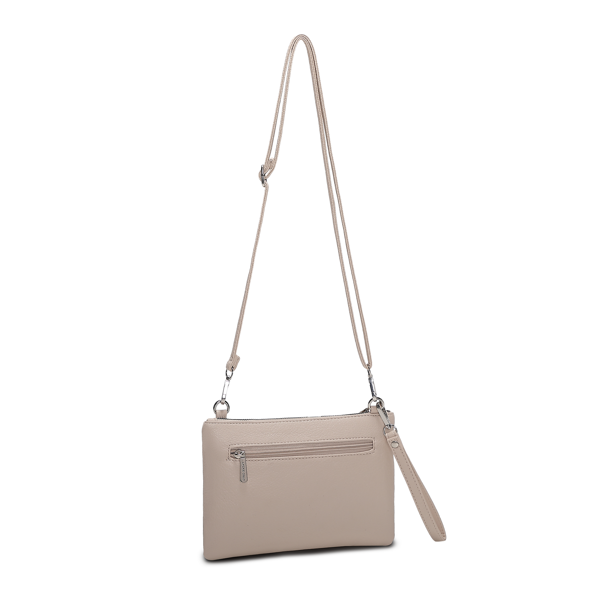 Lycke Clutch/axelväska Nora beige