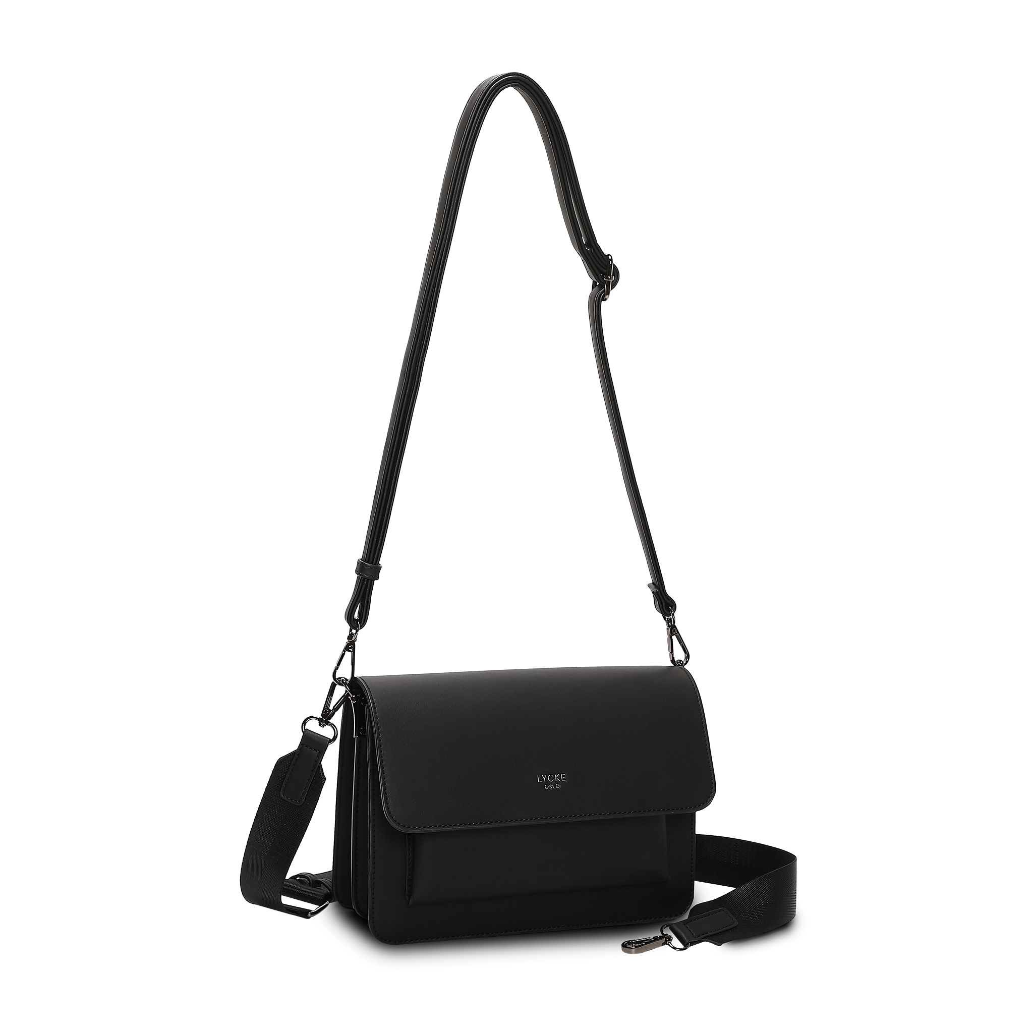 Lycke Flapbag Levanger svart
