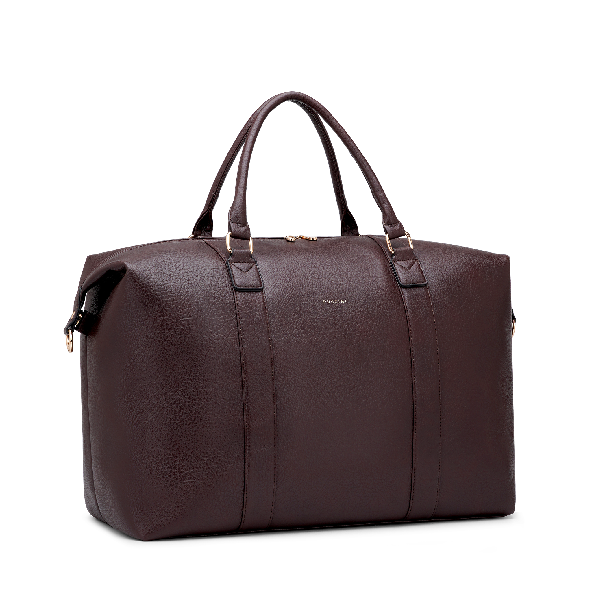 Puccini Weekendbag Disa mörkbrun