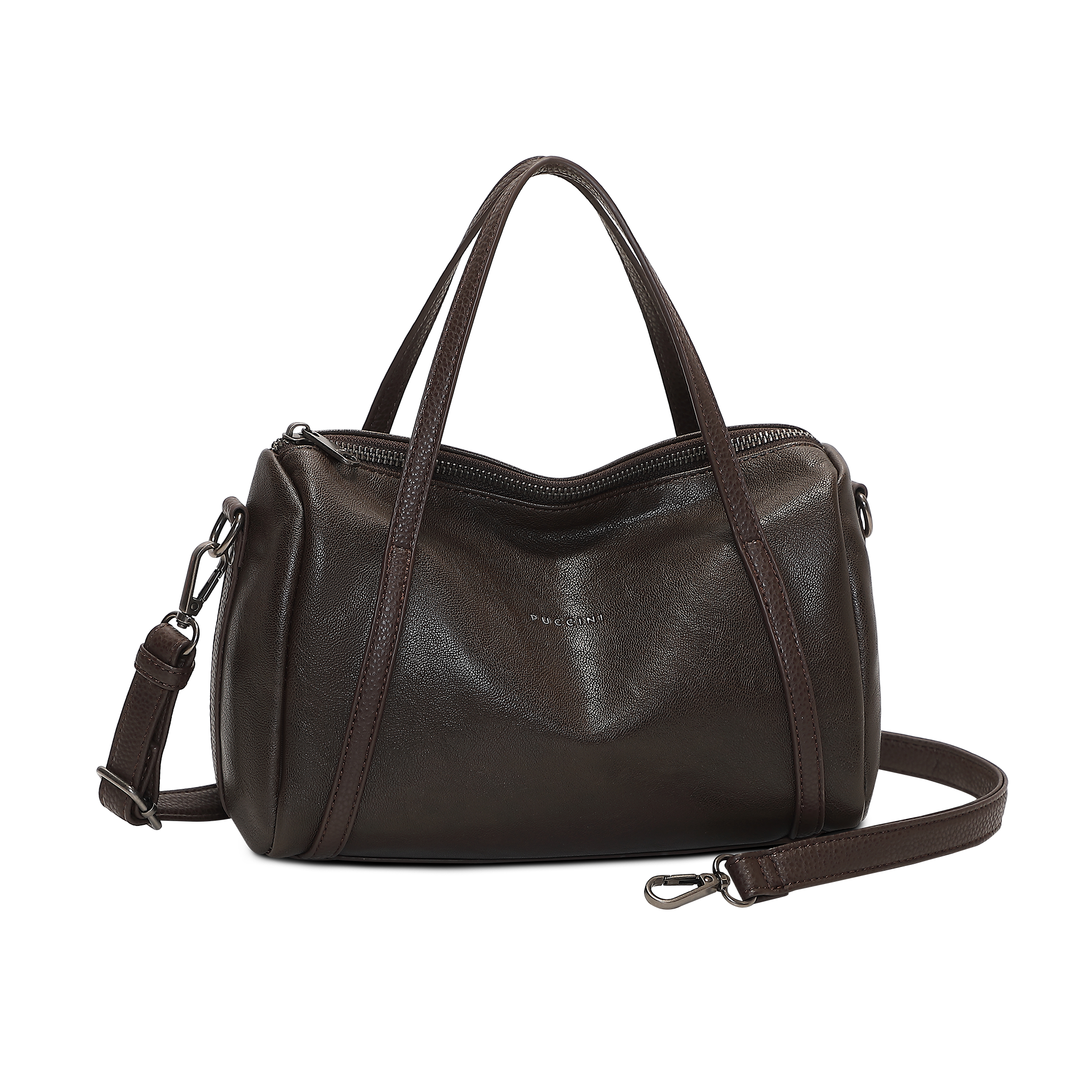 Puccini Handbag Claire mörkbrun