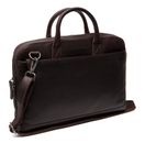 The Chesterfield Datorväska 14" Tilbury mörkbrun