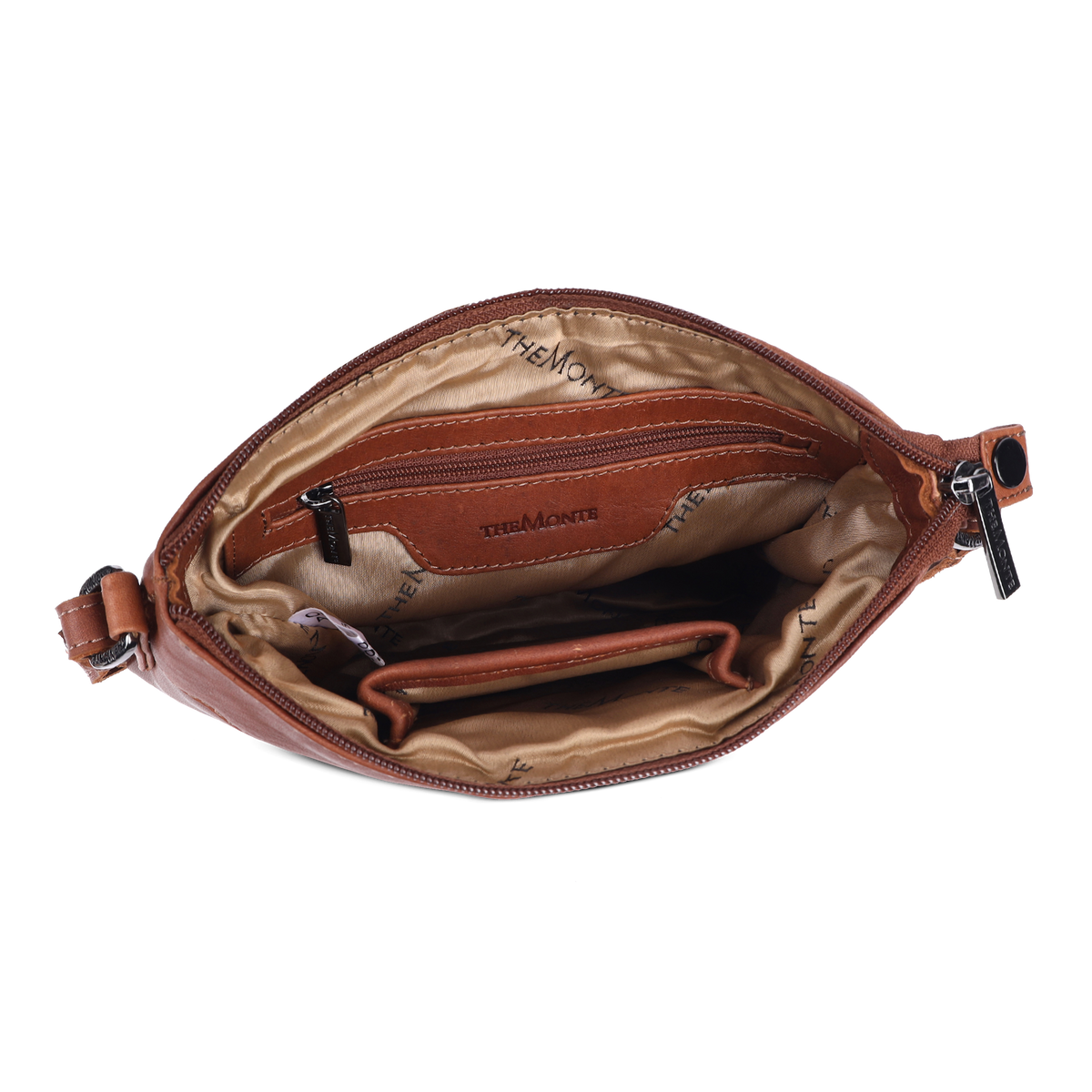 The Monte Axelväska cognac