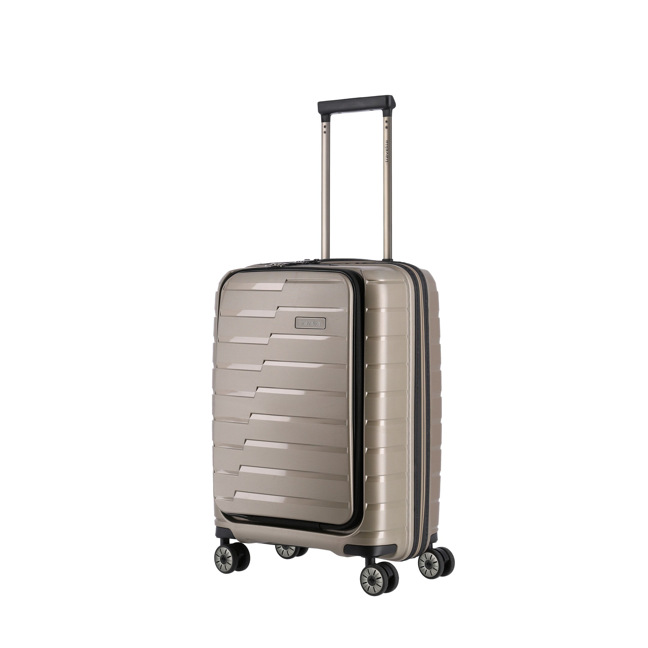 Travelite Air Base med frontficka 55 cm champagne