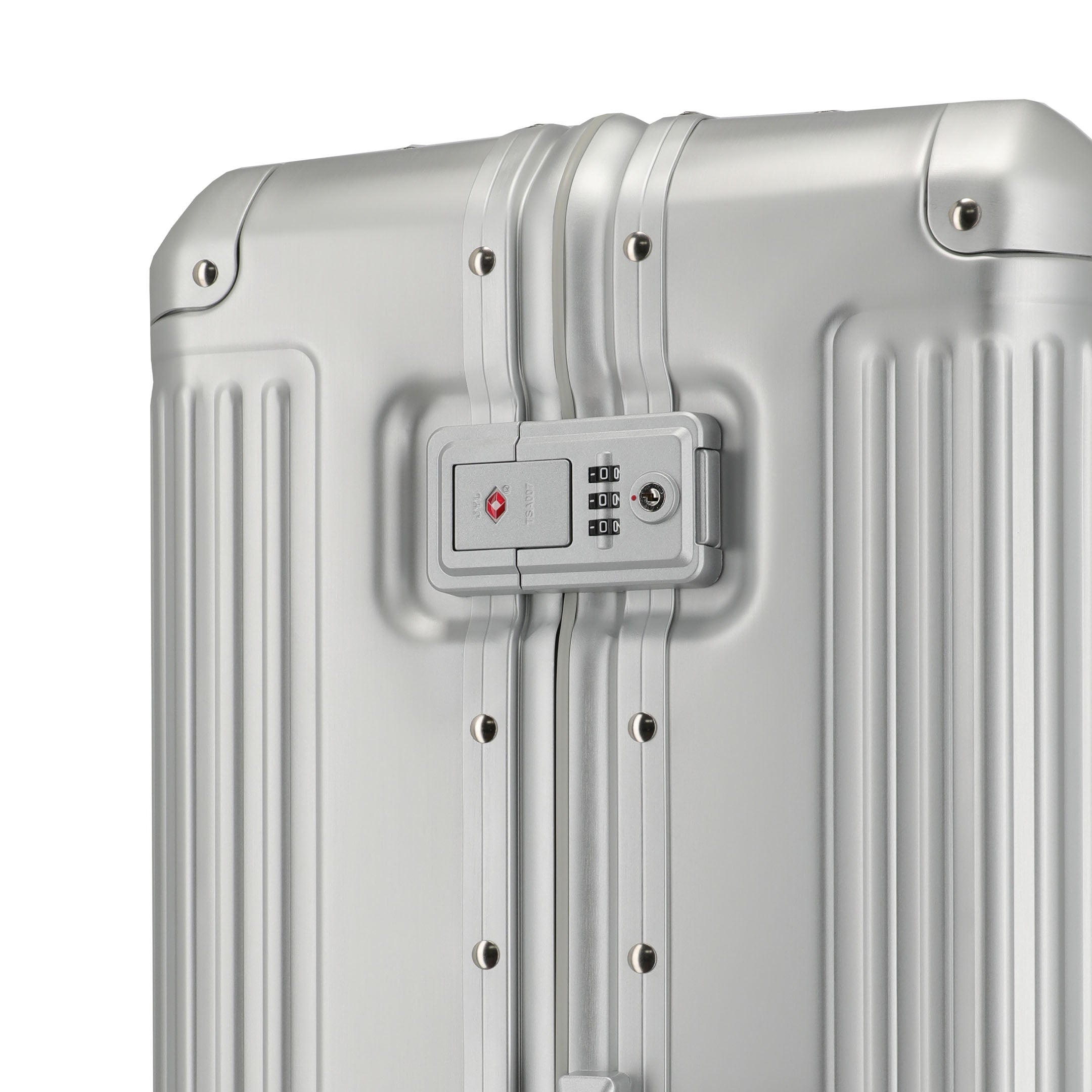 Travelite Next L aluminium silver