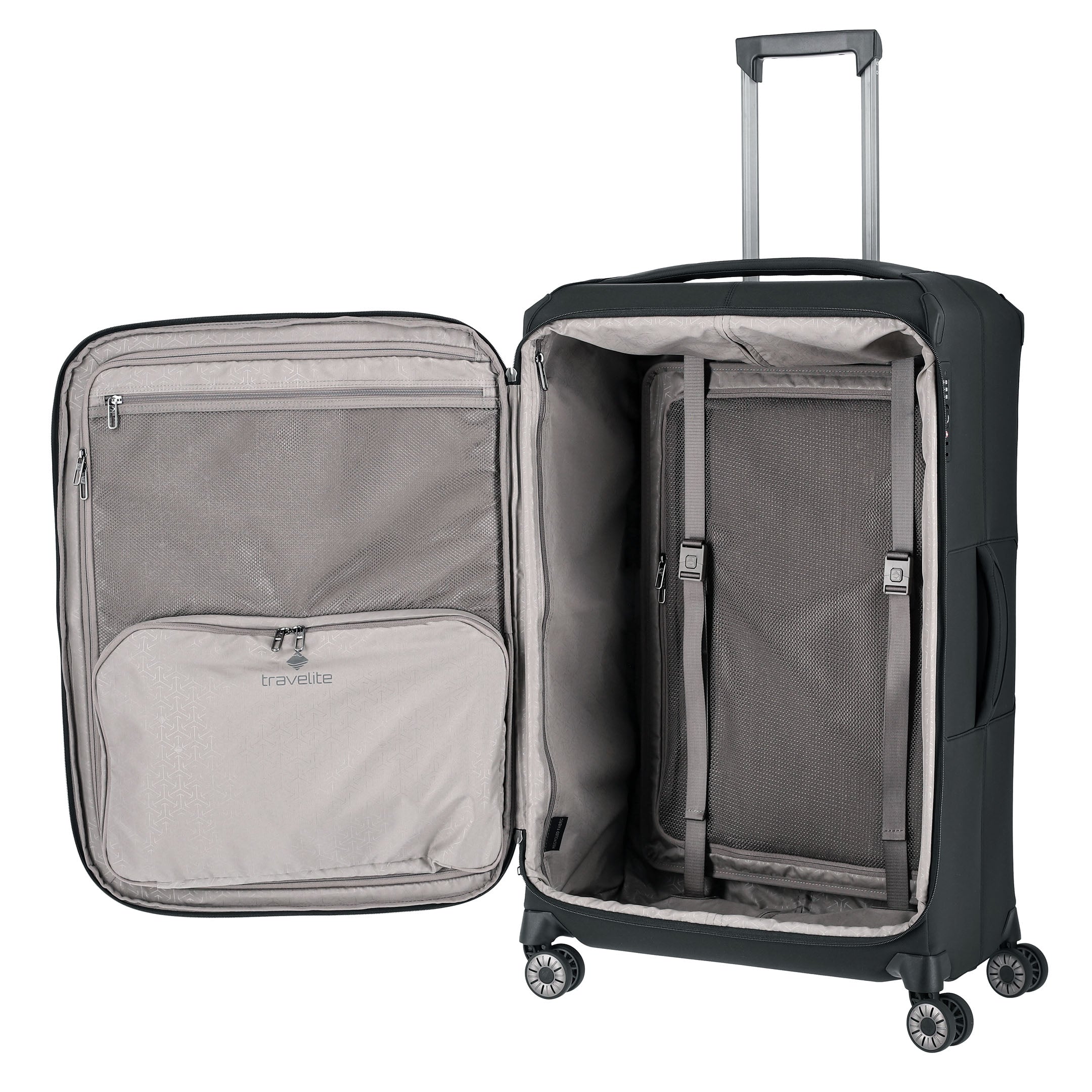 Travelite Prima L 79cm exp svart