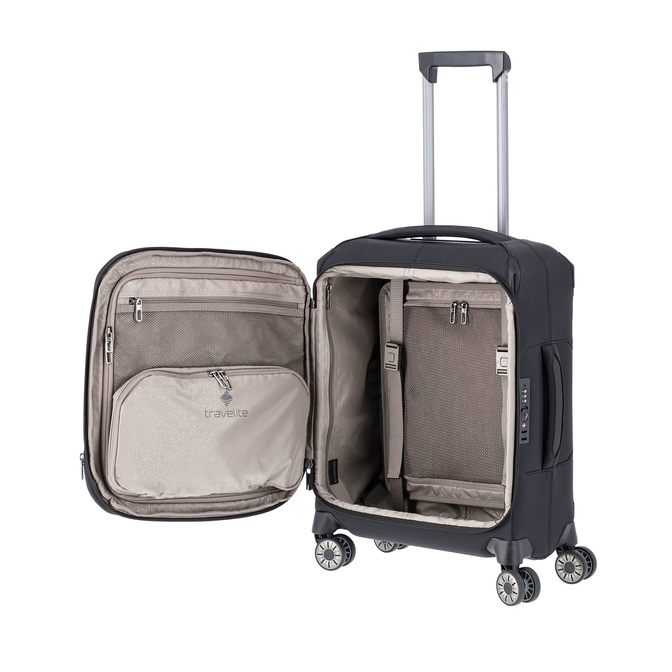 Travelite Prima S 55 cm exp svart