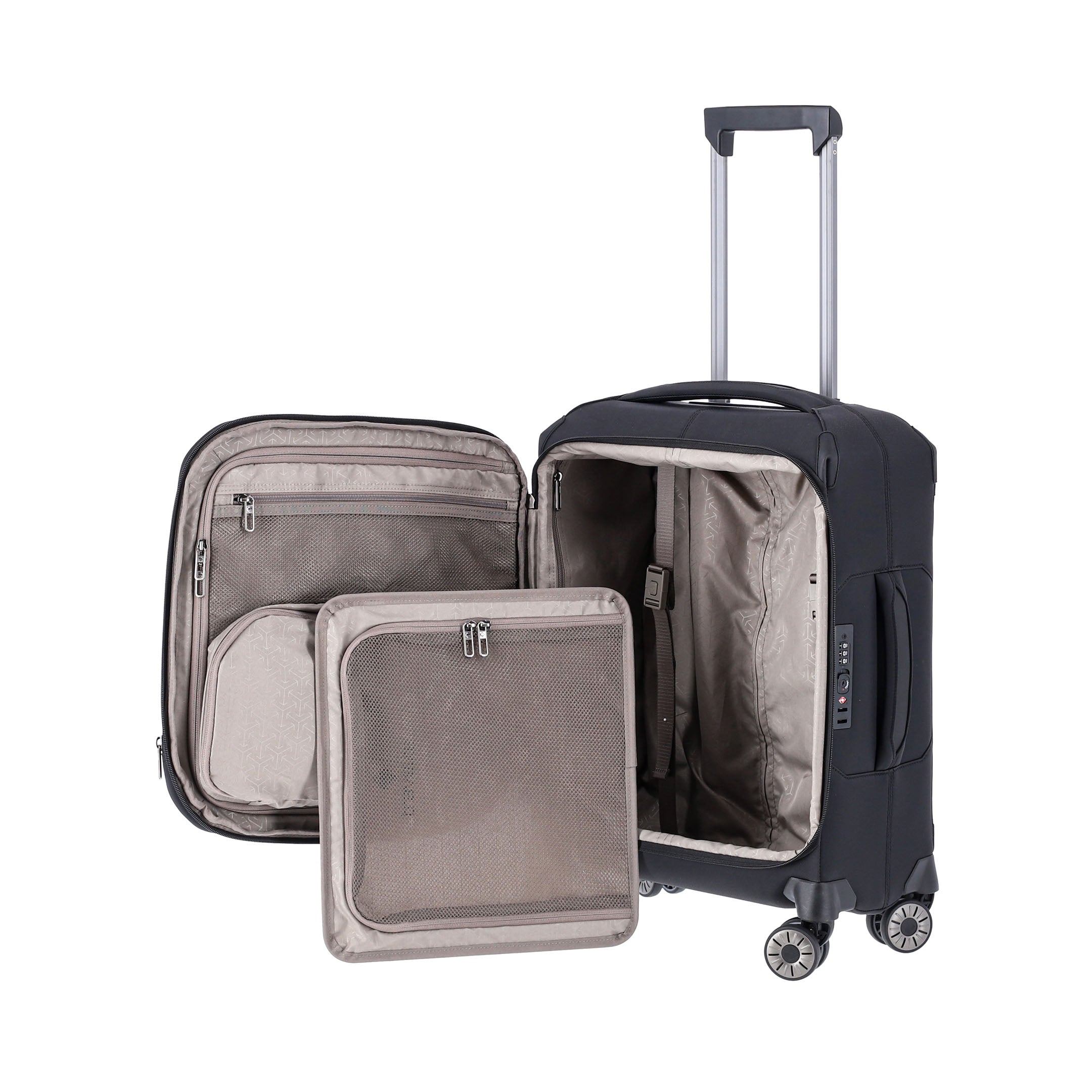 Travelite Prima S 55 cm exp svart