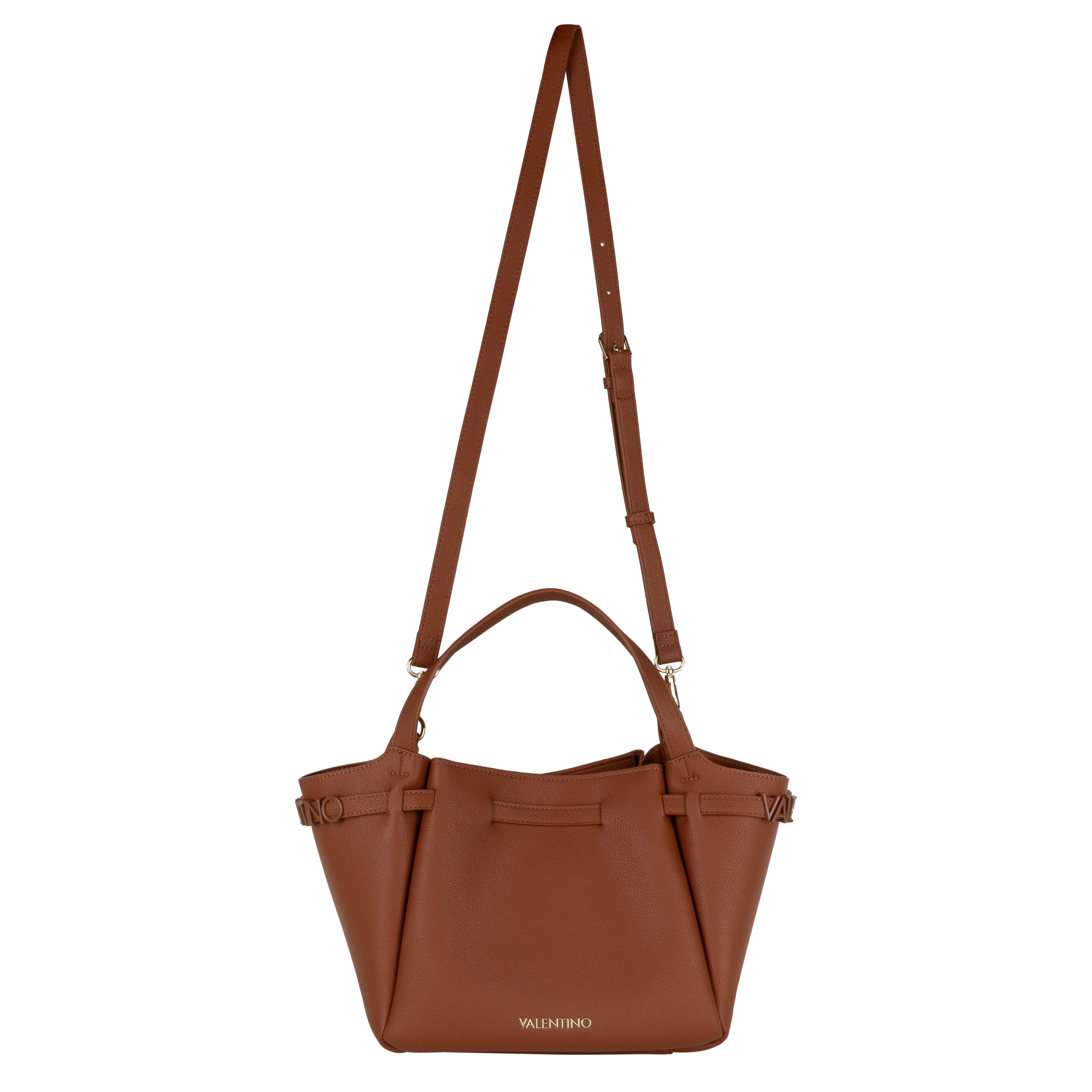 Valentino City tote Medea cognac