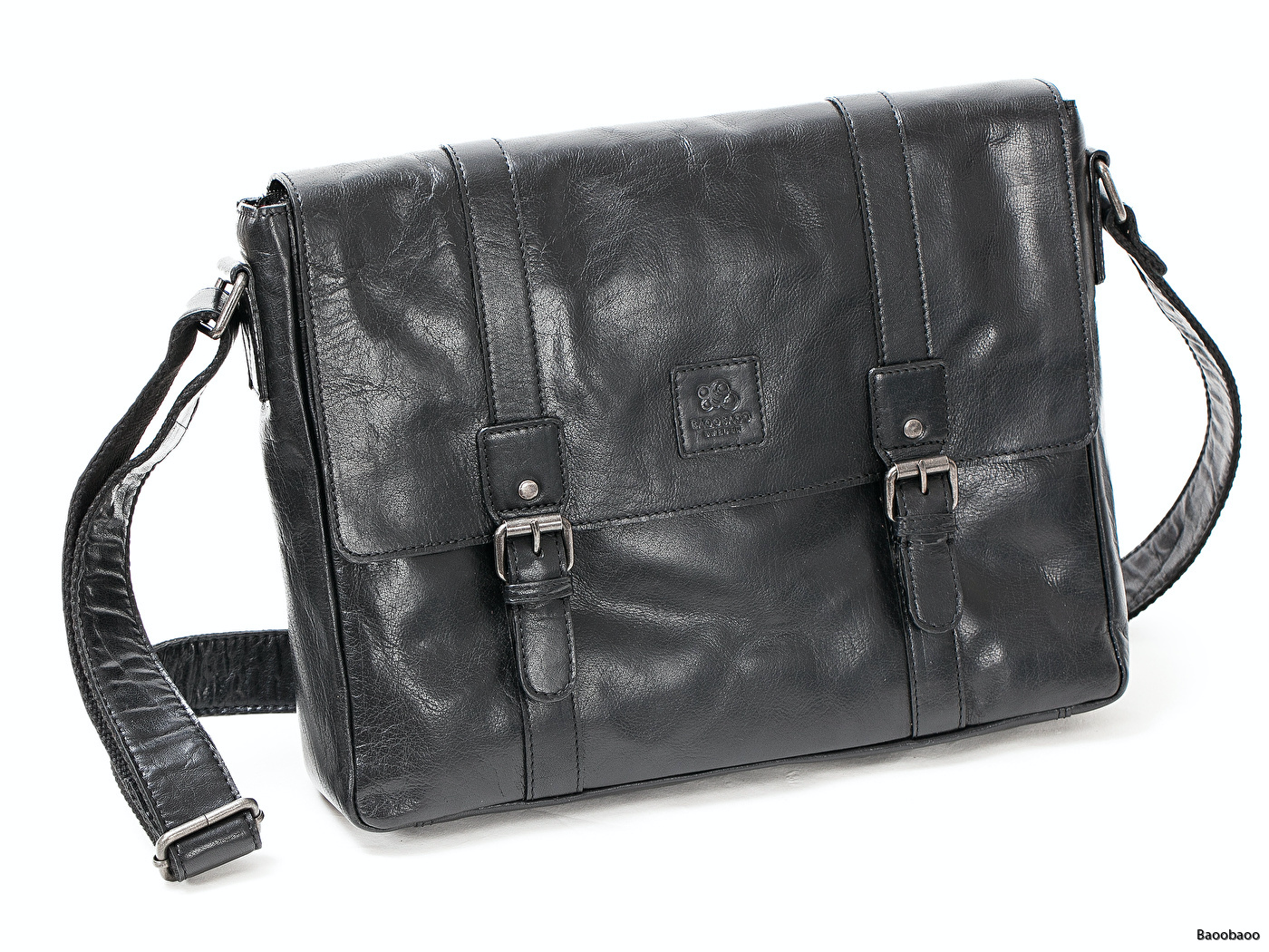 Baoobaoo Messenger Bag 13" Svart